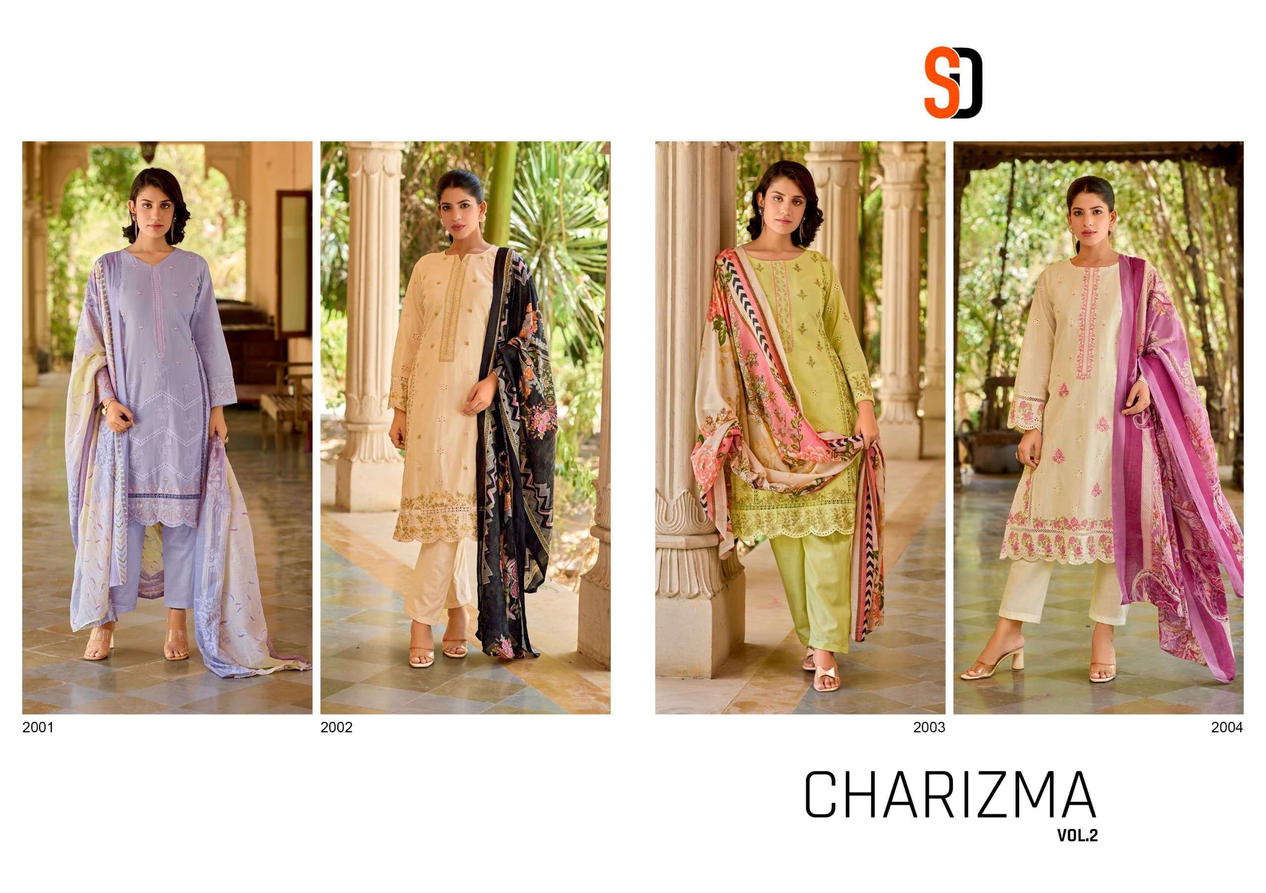 SHRADDHA DESIGNER CHARIZMA VOL 2