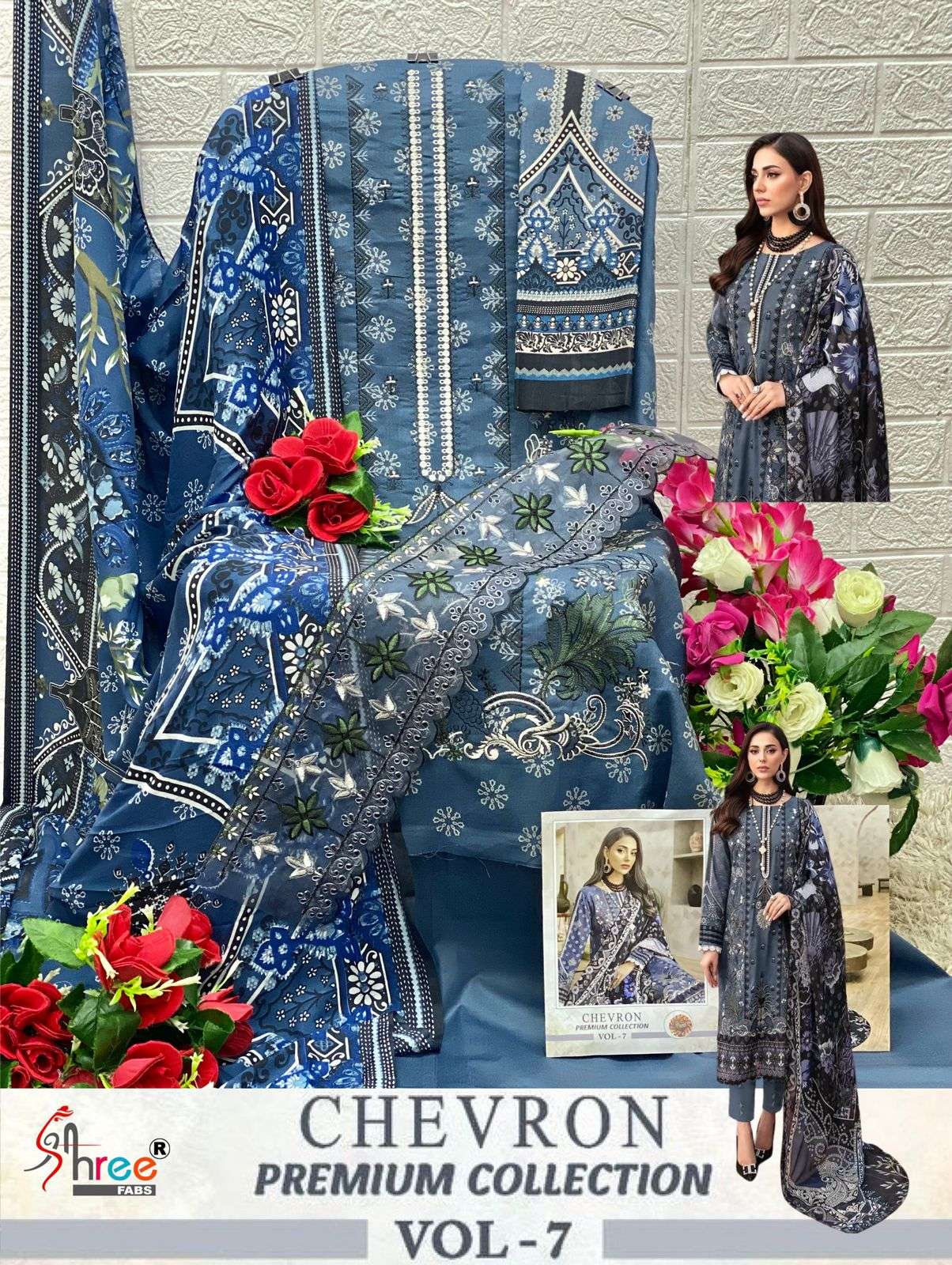 SHREE FABS CHEVRON PREMIUM COLLECTION VOL 7