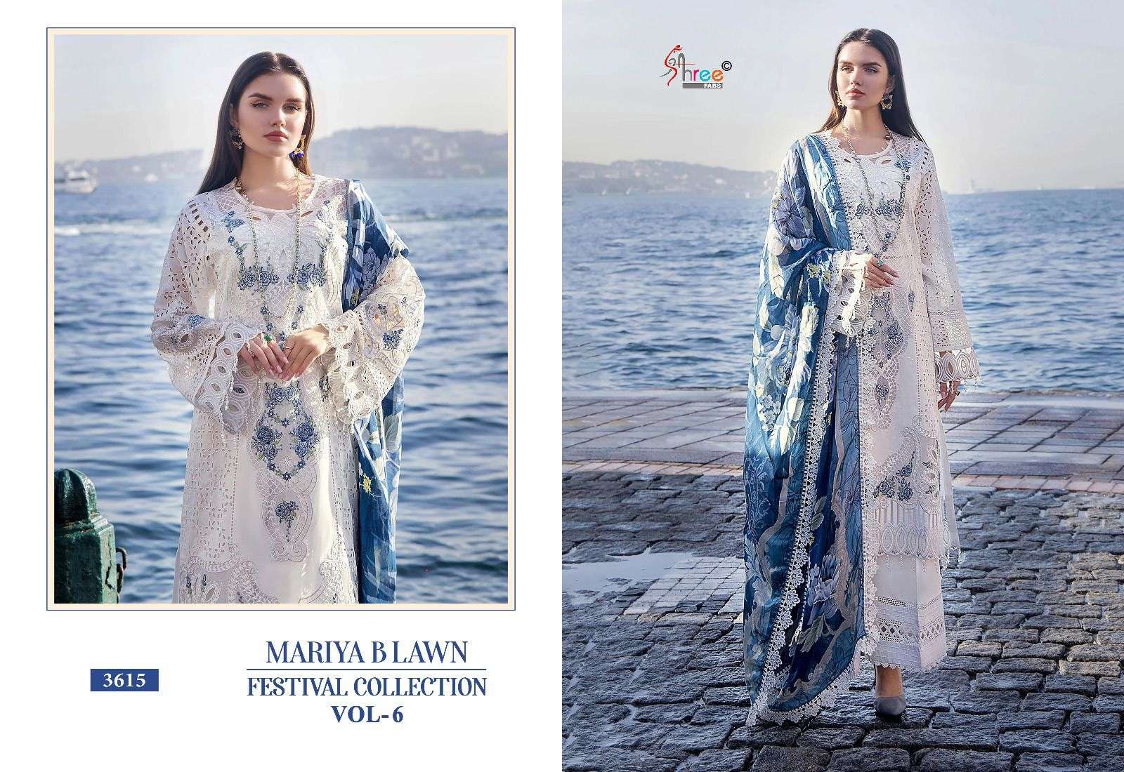 SHREE FABS MARIYA B LAWN FESTIVAL COLLECTION VOL 6 