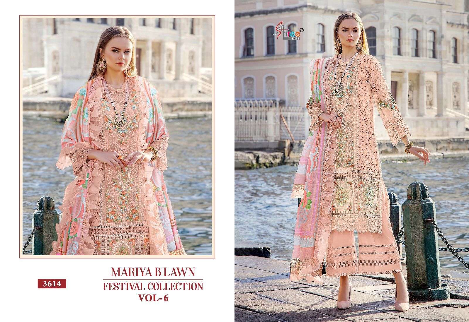 SHREE FABS MARIYA B LAWN FESTIVAL COLLECTION VOL 6 