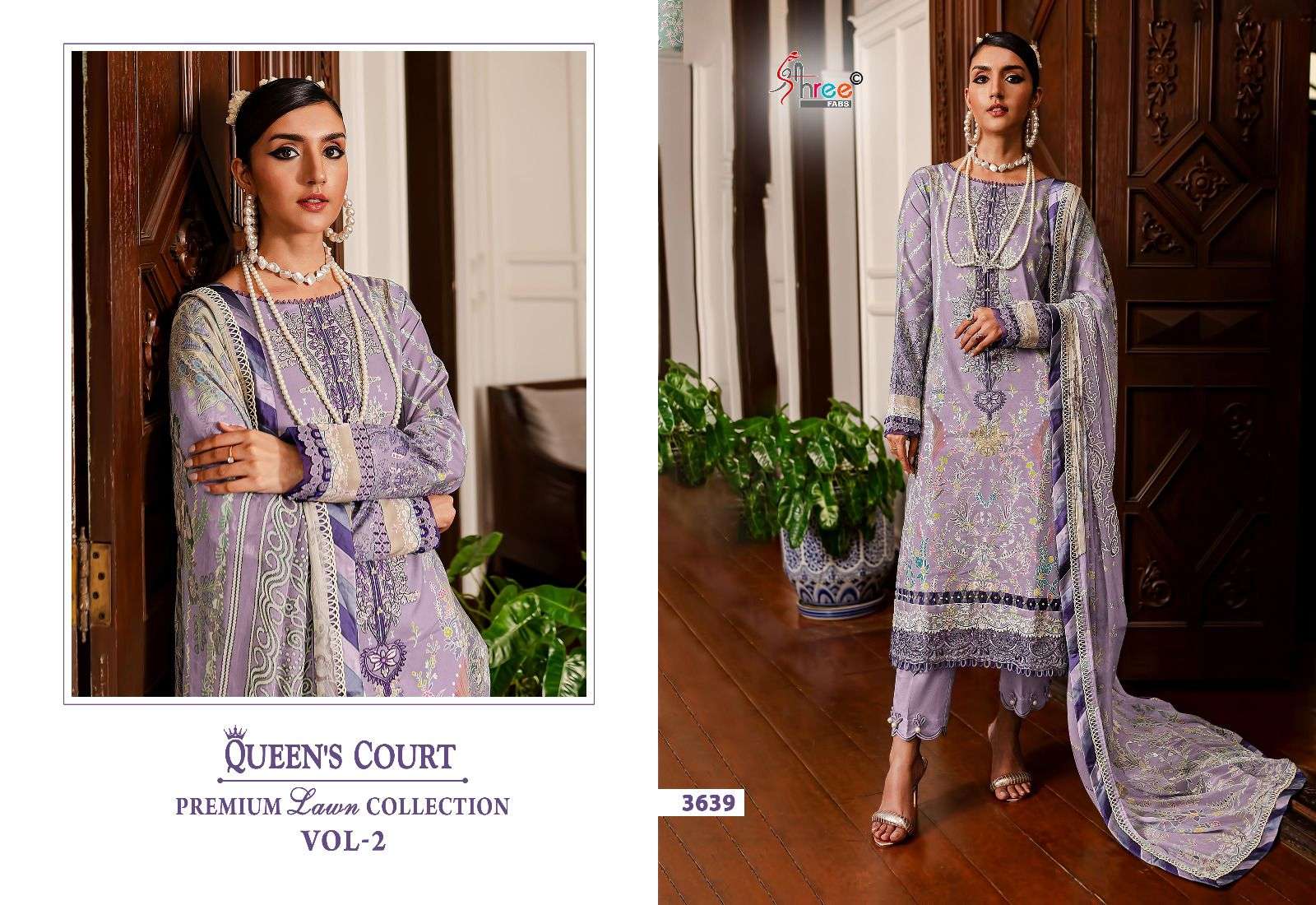 SHREE FABS QUEENS COURT PREMIUM LAWN COLLECTION VOL 2