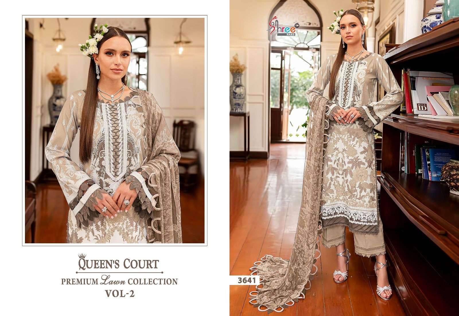 SHREE FABS QUEENS COURT PREMIUM LAWN COLLECTION VOL 2