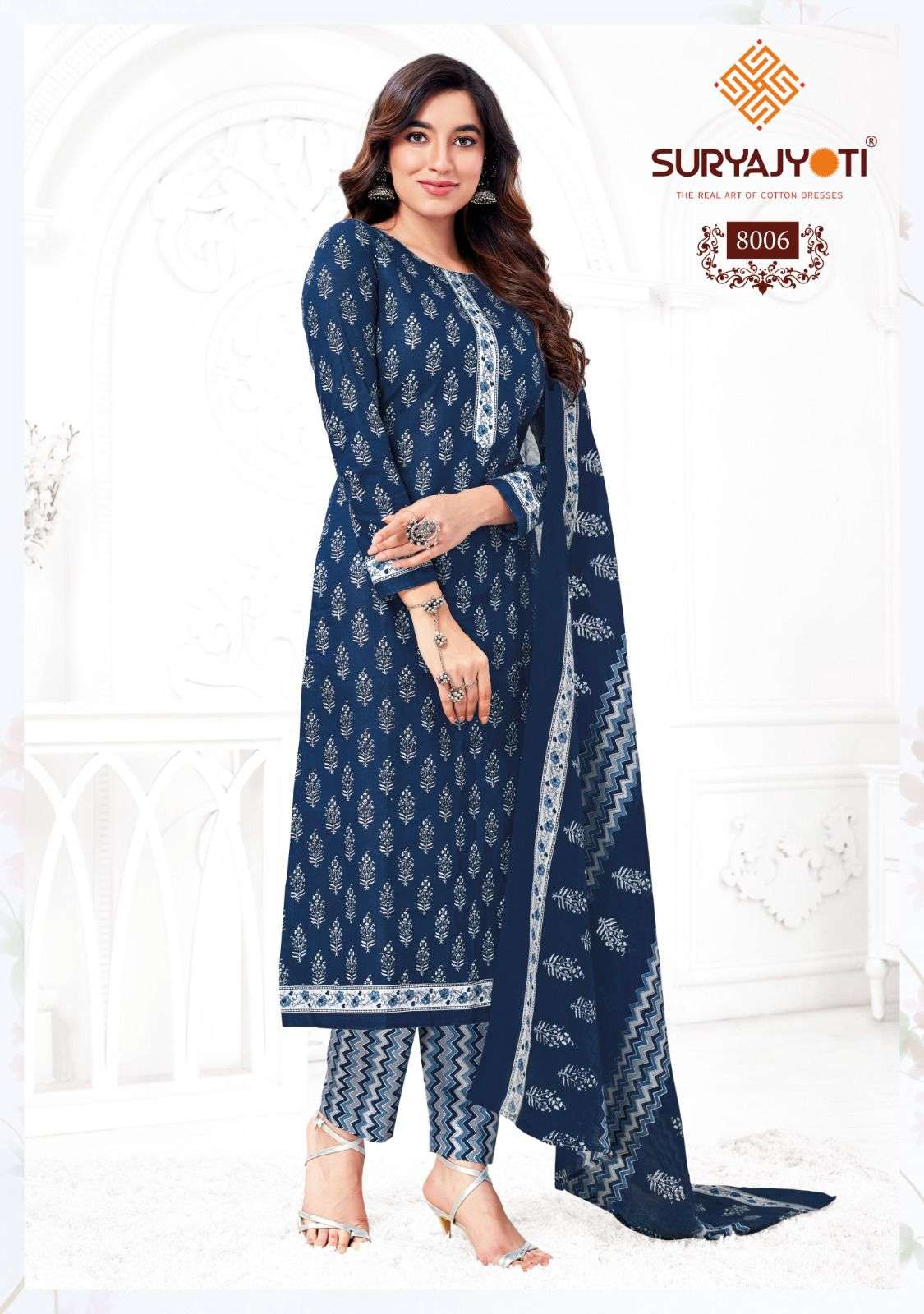 SURYAJYOTI PREYASI VOL 8 READY MADE SUIT