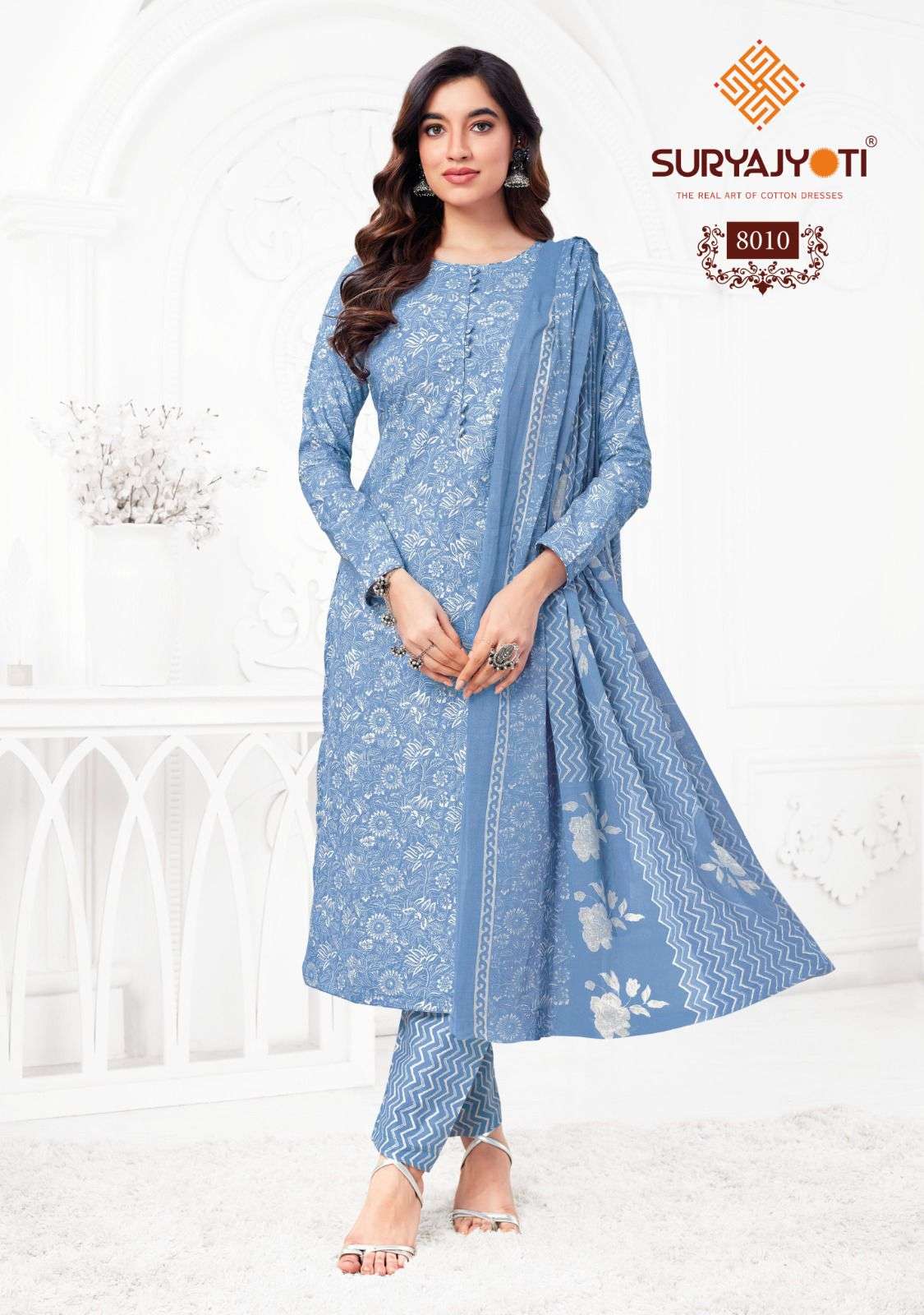 SURYAJYOTI PREYASI VOL 8 READY MADE SUIT