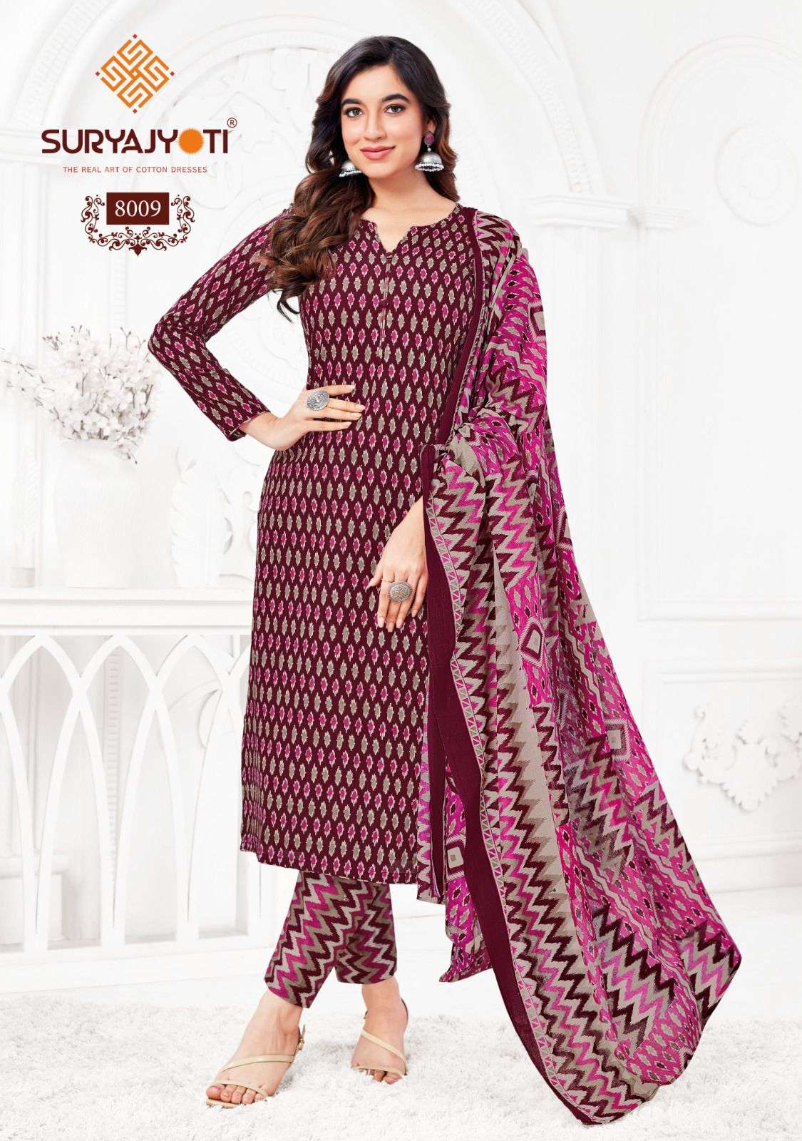 SURYAJYOTI PREYASI VOL 8 READY MADE SUIT