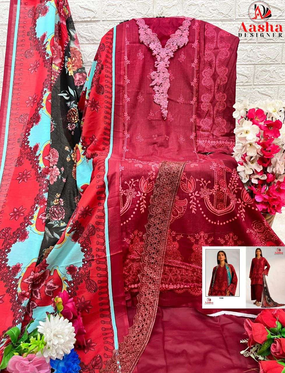 AASHA DESIGNER SANA SAFINAZ MUZLIN COLLECTION VOL 4 