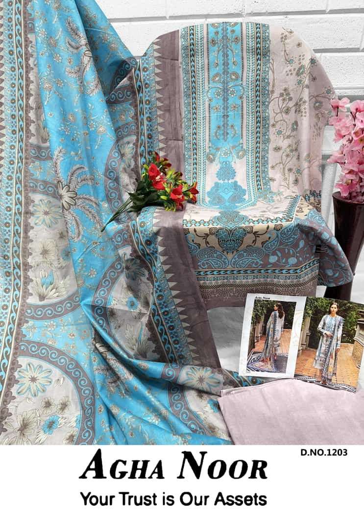 AGHA NOOR LUXURY LAWN COLLECTION VOL 12