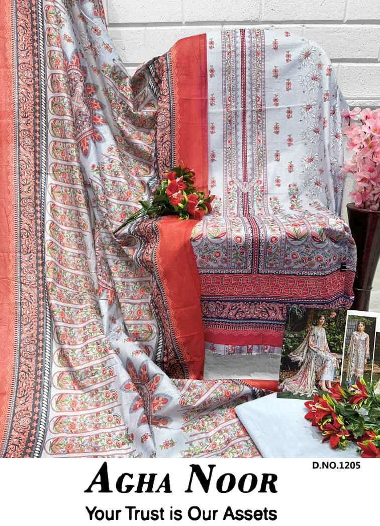 AGHA NOOR LUXURY LAWN COLLECTION VOL 12