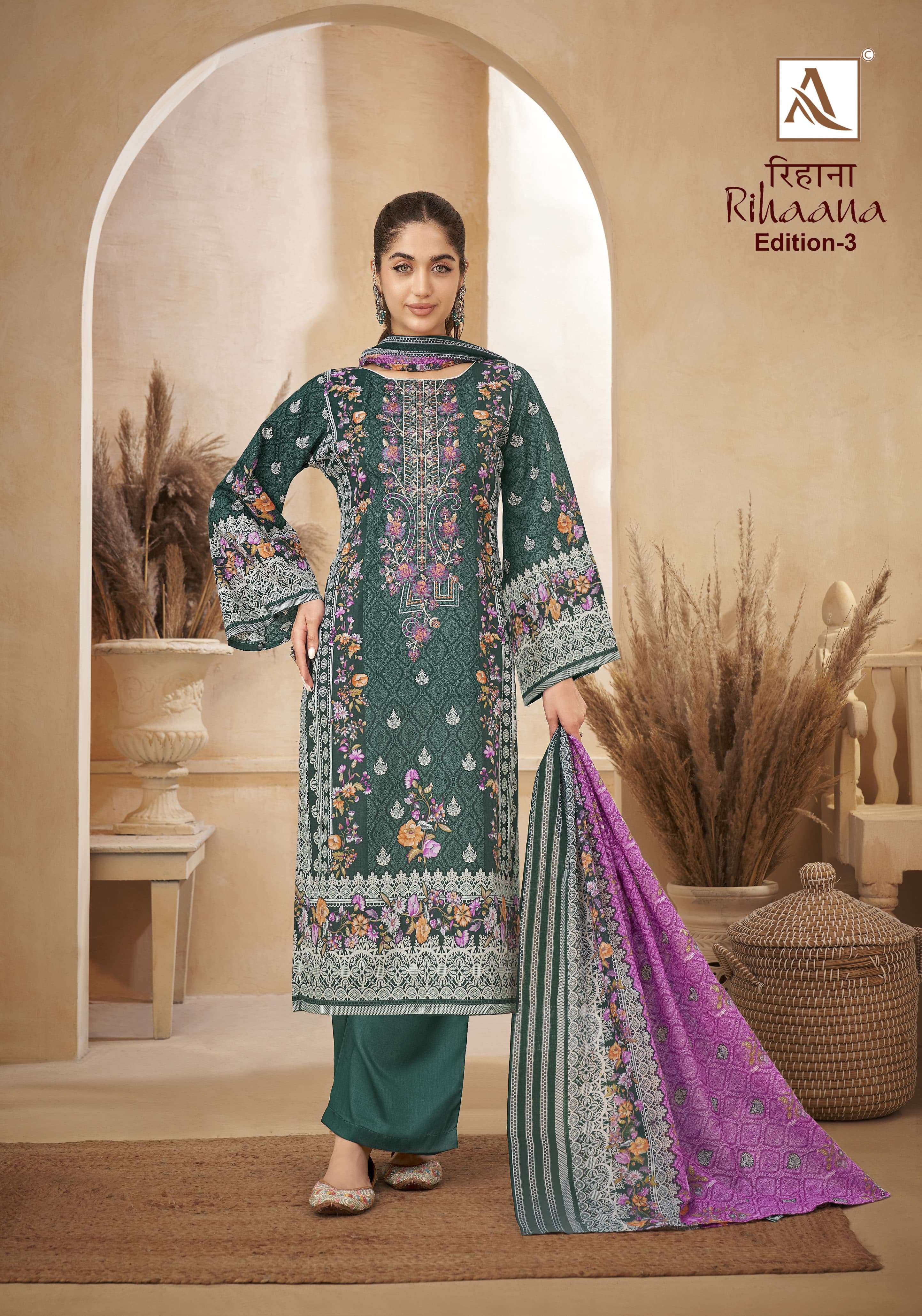 ALOK SUITS RIHAANA VOL 3