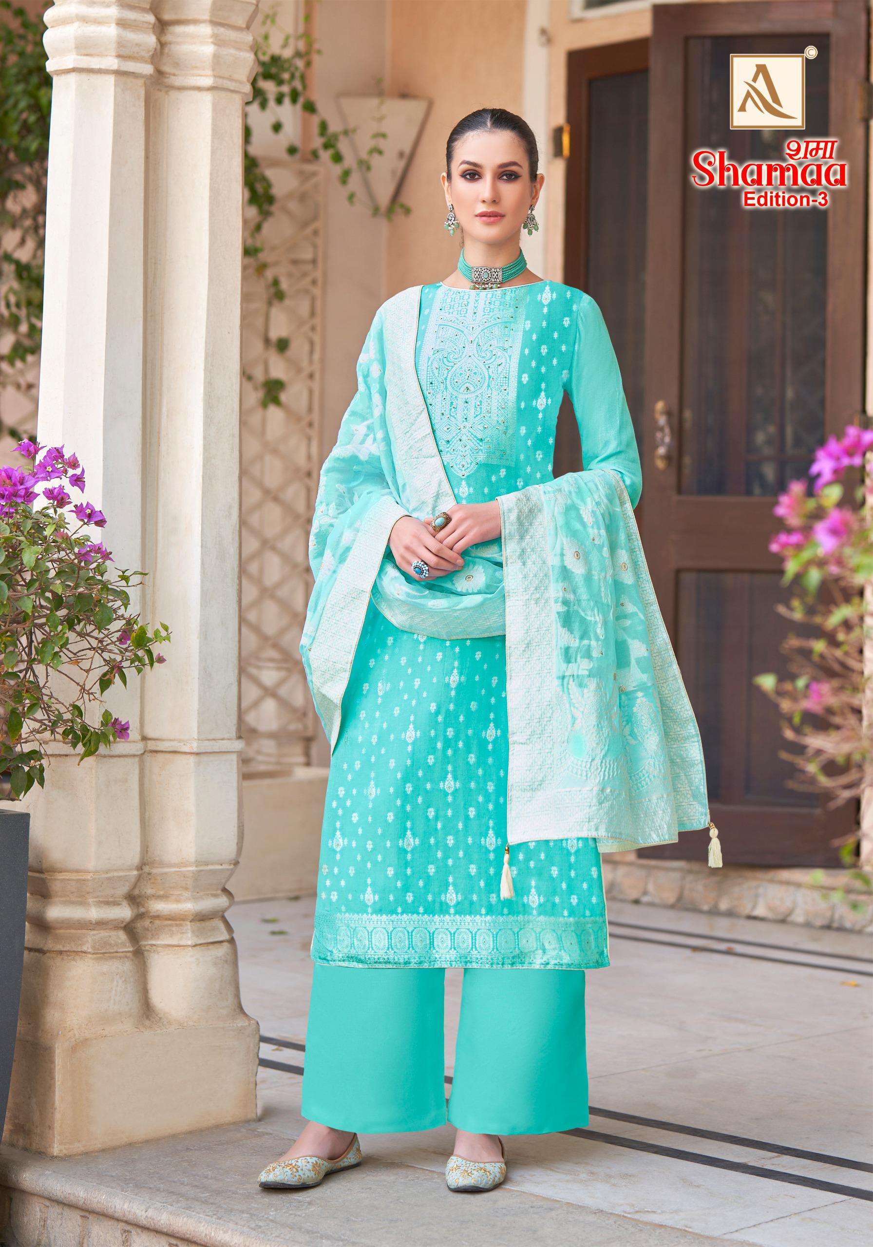 ALOK SUITS SHAMAA  EDITION  3 