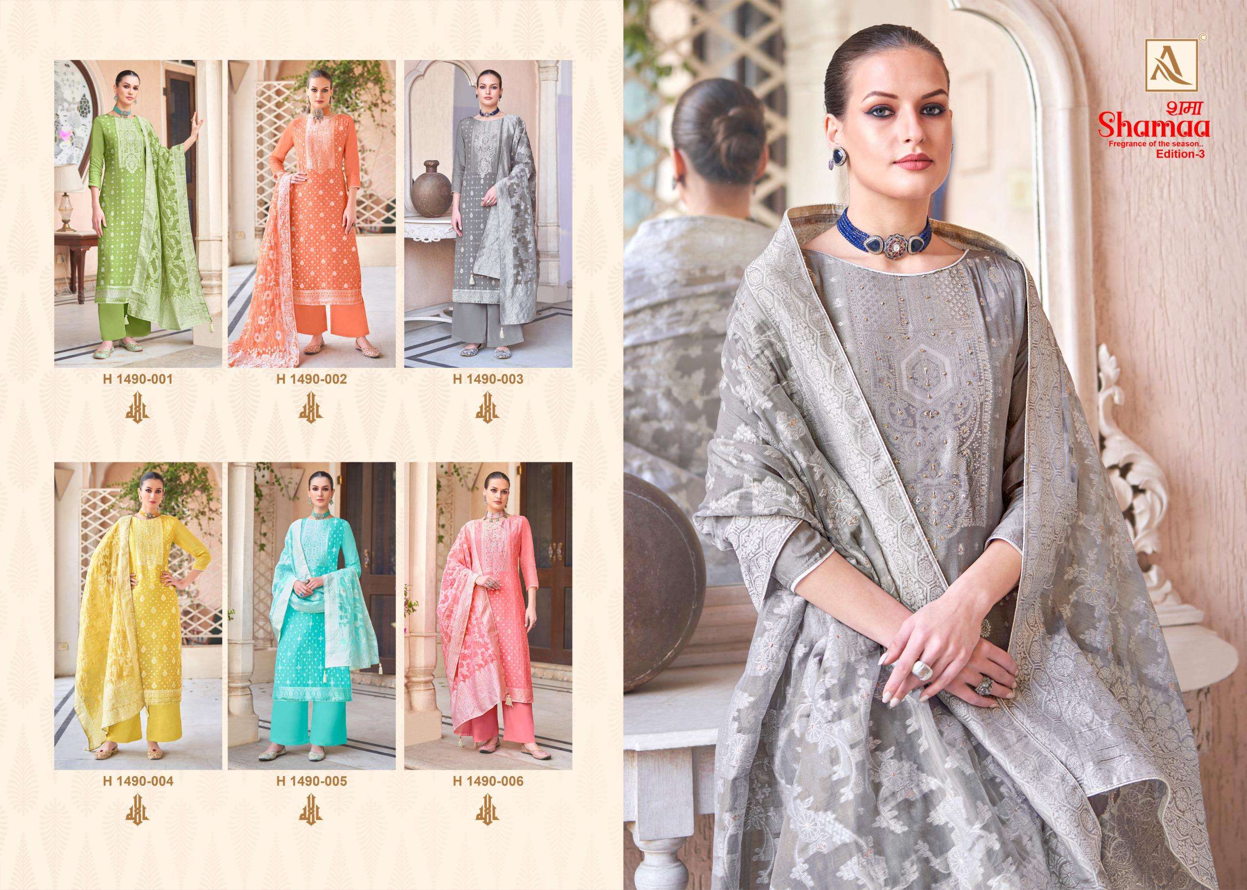 ALOK SUITS SHAMAA  EDITION  3 