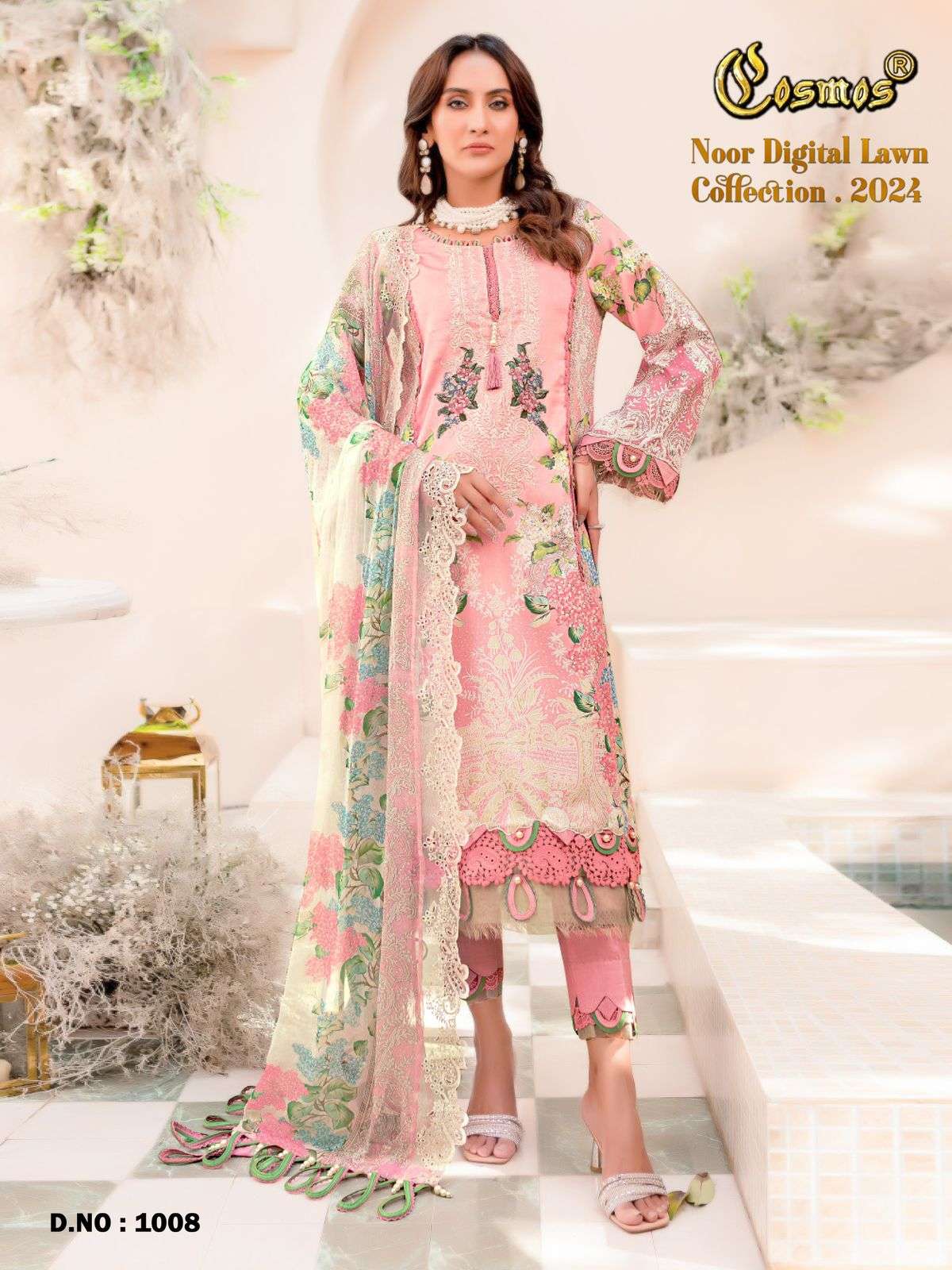 COSMOS FASHION NOOR DIGITAL LAWN COLLECTION 24 