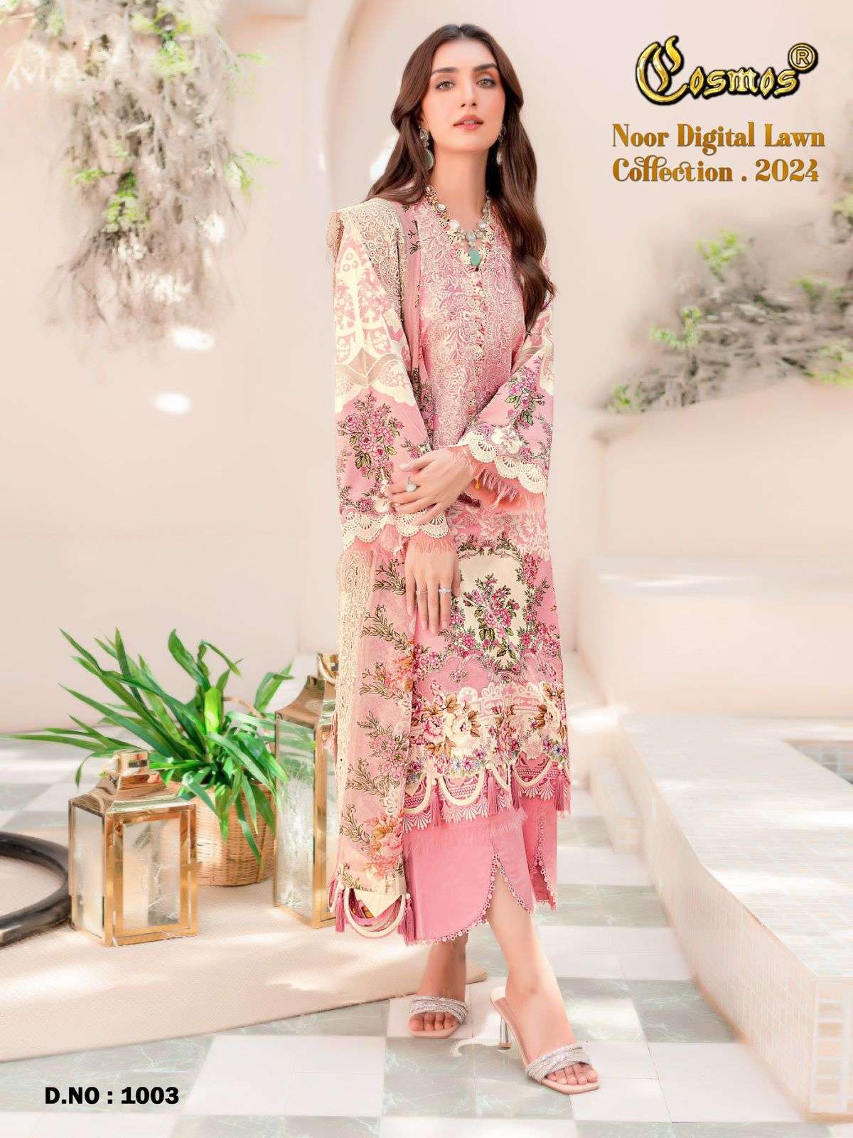 COSMOS FASHION NOOR DIGITAL LAWN COLLECTION 24 