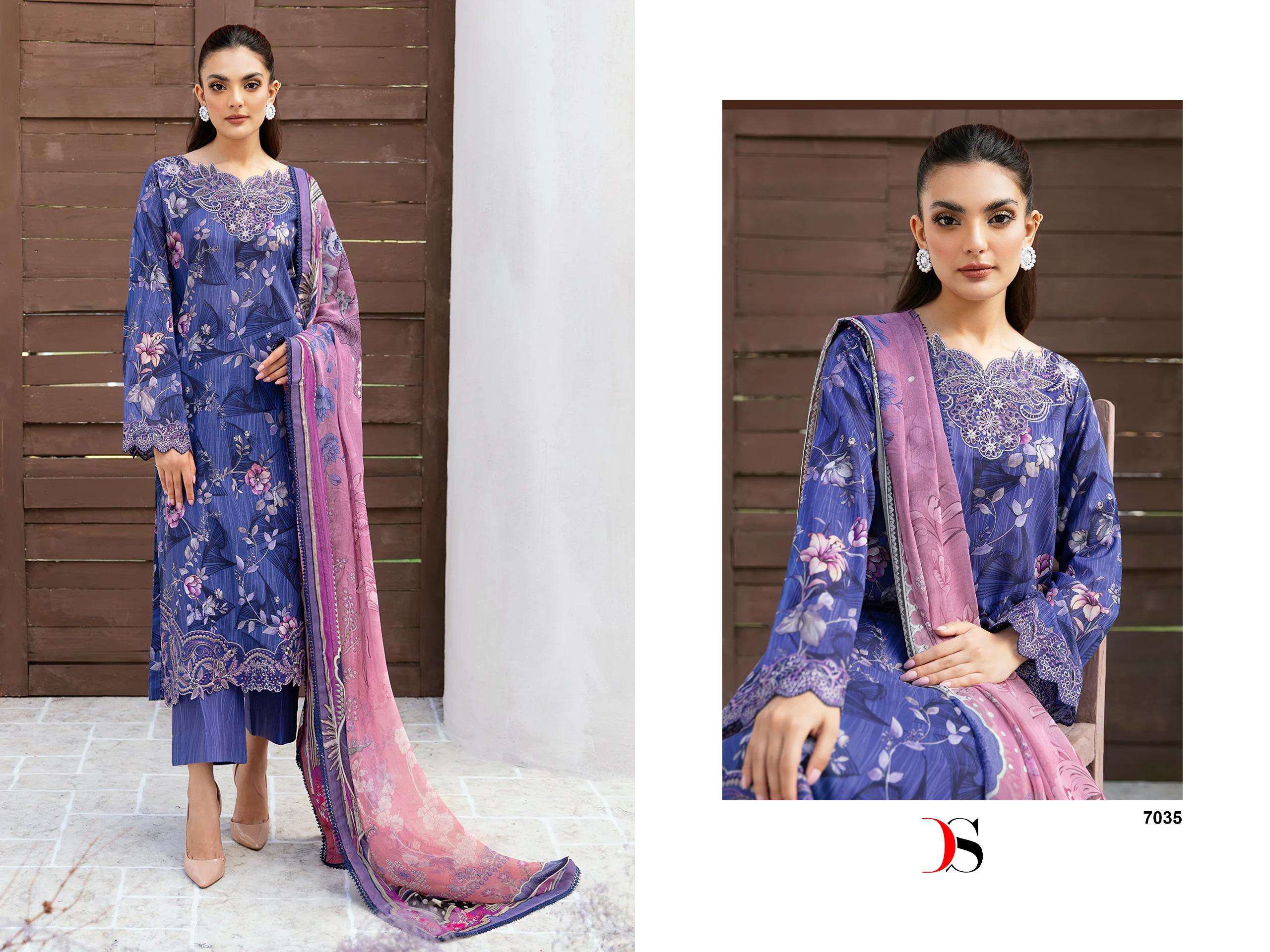 DEEPSY SUITS RAMSHA RUNGREZ LUXURY LAWN 24 VOL 3