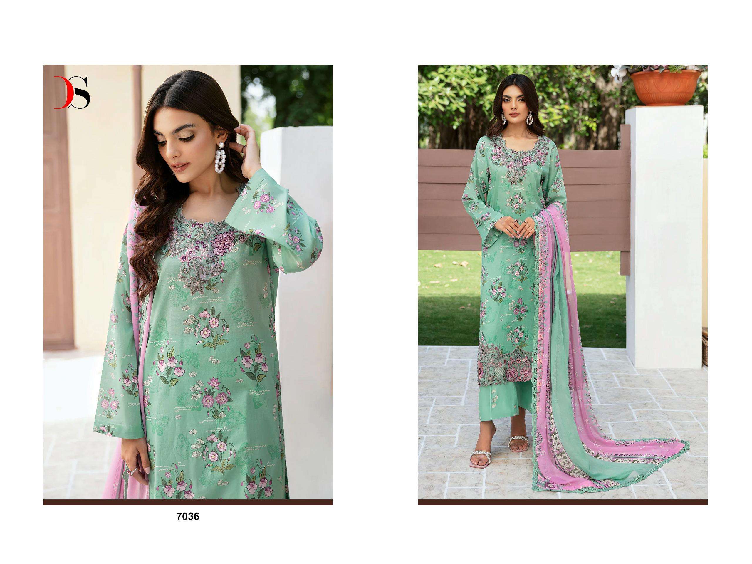 DEEPSY SUITS RAMSHA RUNGREZ LUXURY LAWN 24 VOL 3