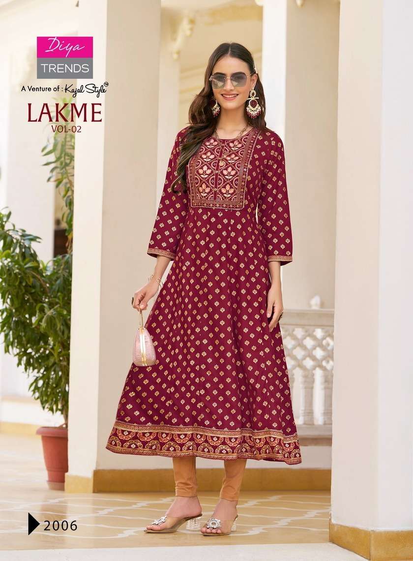 DIYA TRENDS LAKME VOL 2