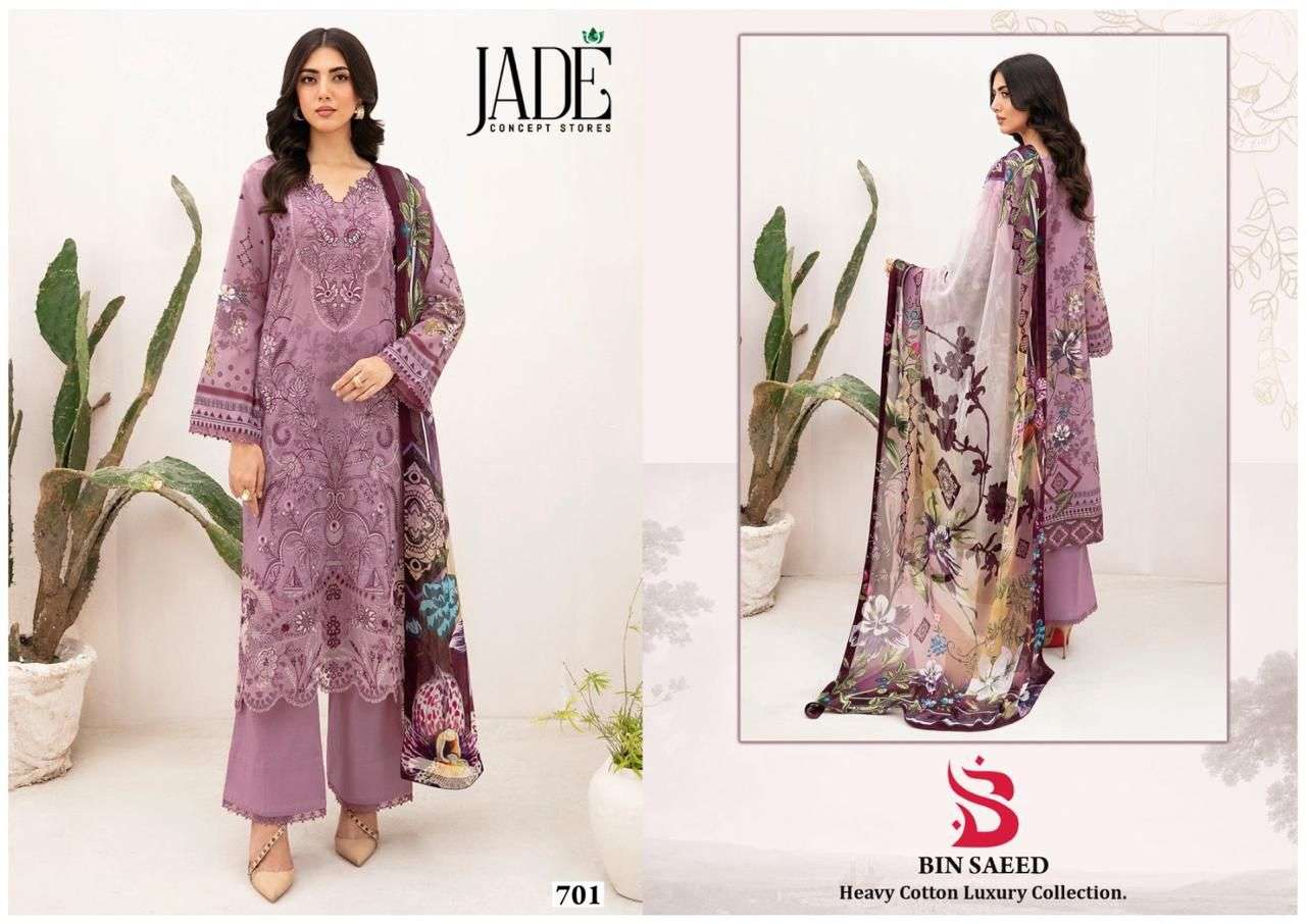 JADE BIN SAEED HEAVY COTTON LUXURY COLLECTION VOL 7 READY MADE COLLECTION