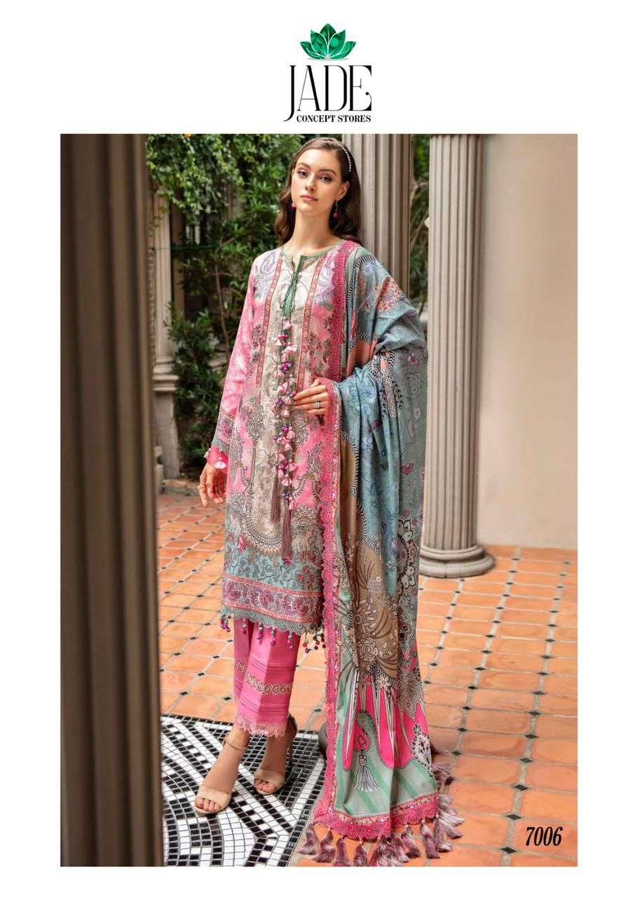 JADE CRIMSON EXCLUSIVE HEAVY LAWN COLLECTION VOL 7 READY MADE COLLECTION