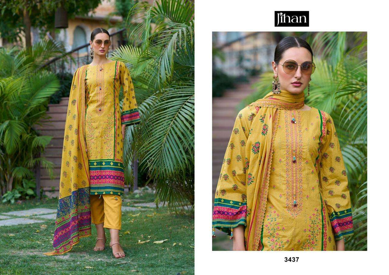 JIHAN BIN SAEED LAWN COLLECTION VOL 12 