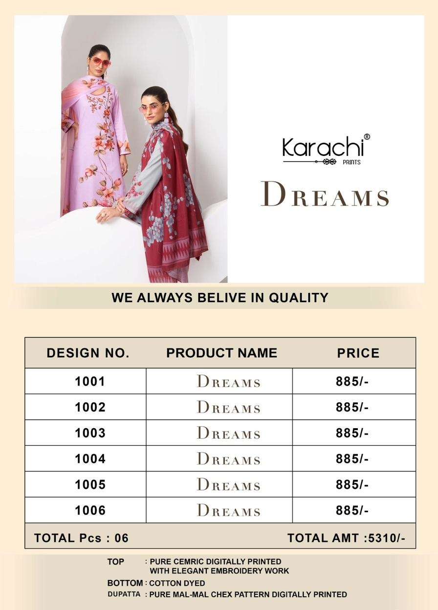 KESAR KARACHI PRINTS DREAMS 