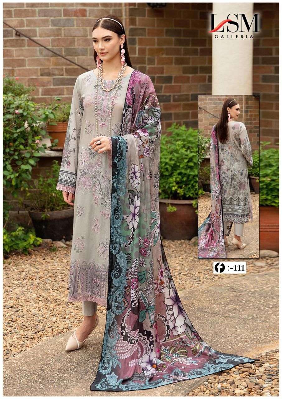 LSM GALLERIA FIRDOUS QUEEN LAWN VOL 11 READY MADE COLLECTION