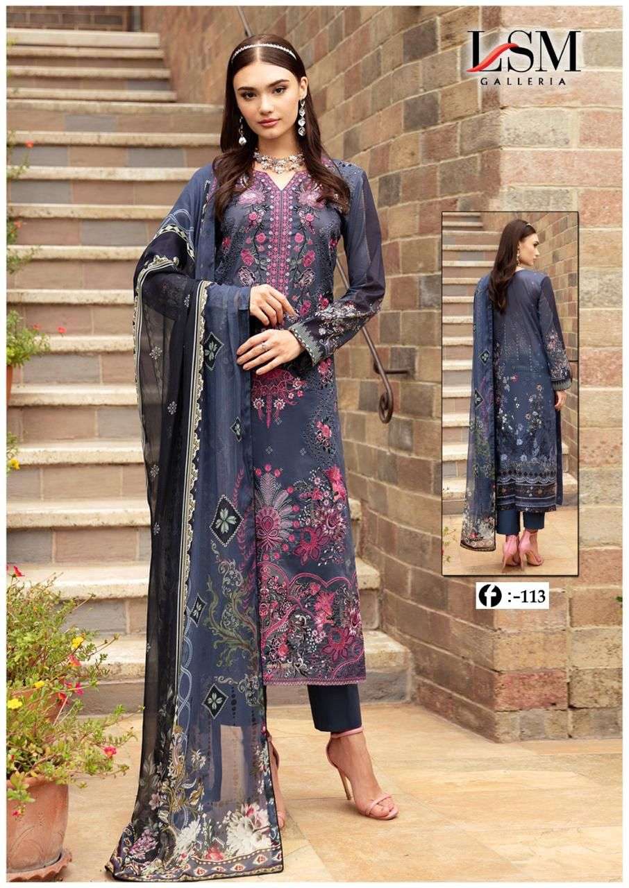 LSM GALLERIA FIRDOUS QUEEN LAWN VOL 11 READY MADE COLLECTION