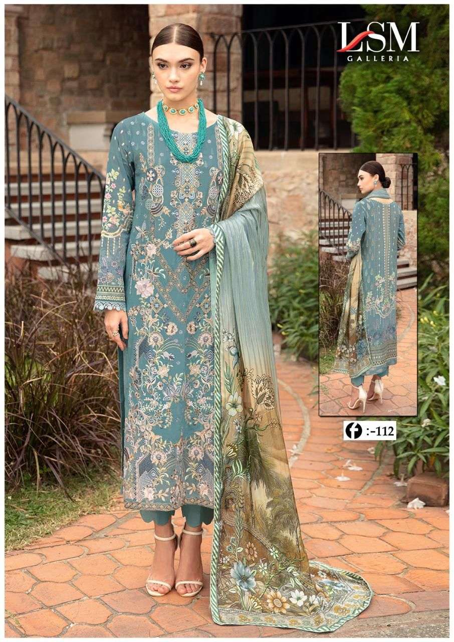 LSM GALLERIA FIRDOUS QUEEN LAWN VOL 11 READY MADE COLLECTION