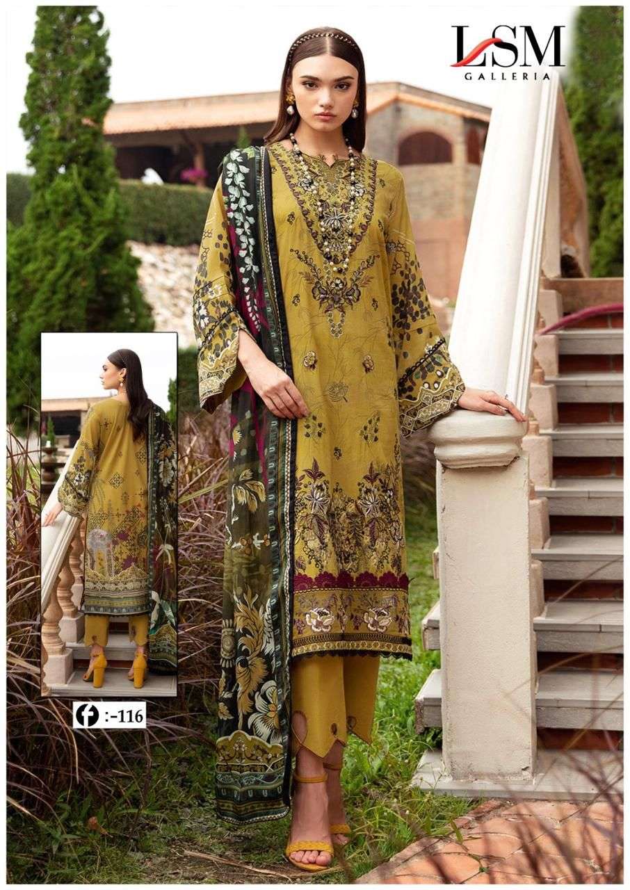 LSM GALLERIA FIRDOUS QUEEN LAWN VOL 11 READY MADE COLLECTION