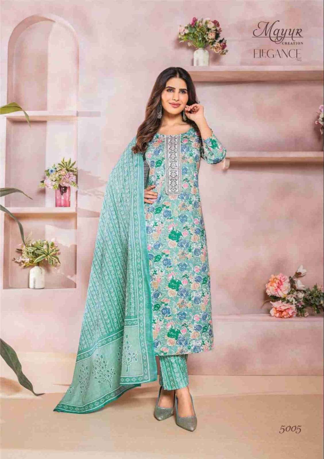 MAYUR CREATION ELEGANCE VOL 5 STITCHED COLLECTION