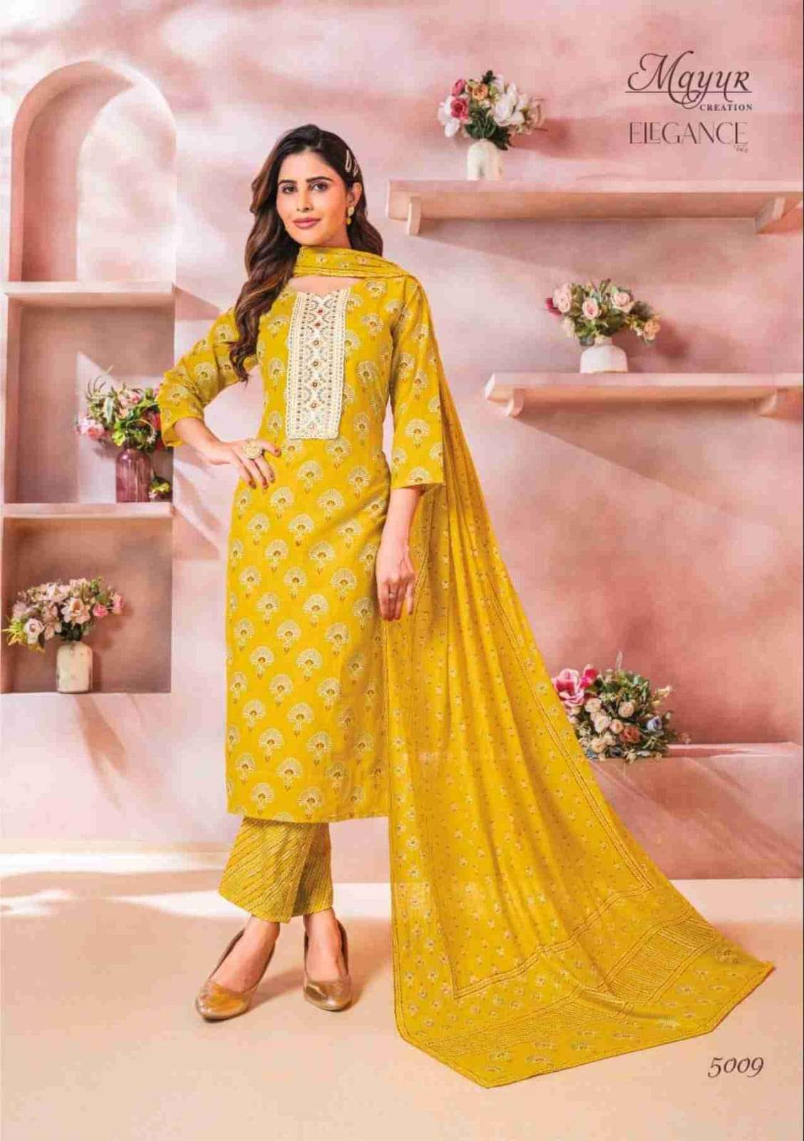 MAYUR CREATION ELEGANCE VOL 5 STITCHED COLLECTION