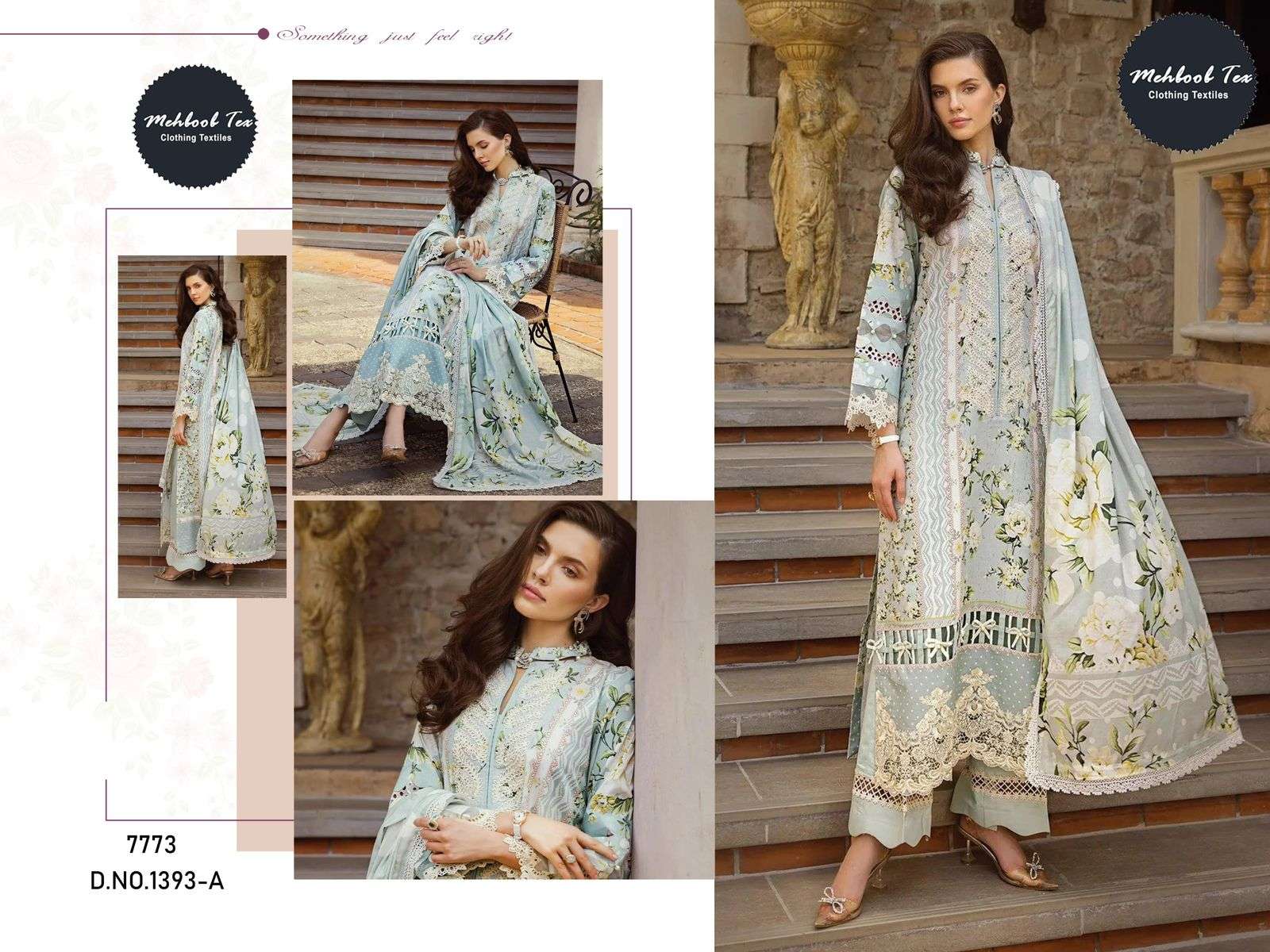 MEHBOOB TEX ELAF SELF EMBROIDERED COLLECTION