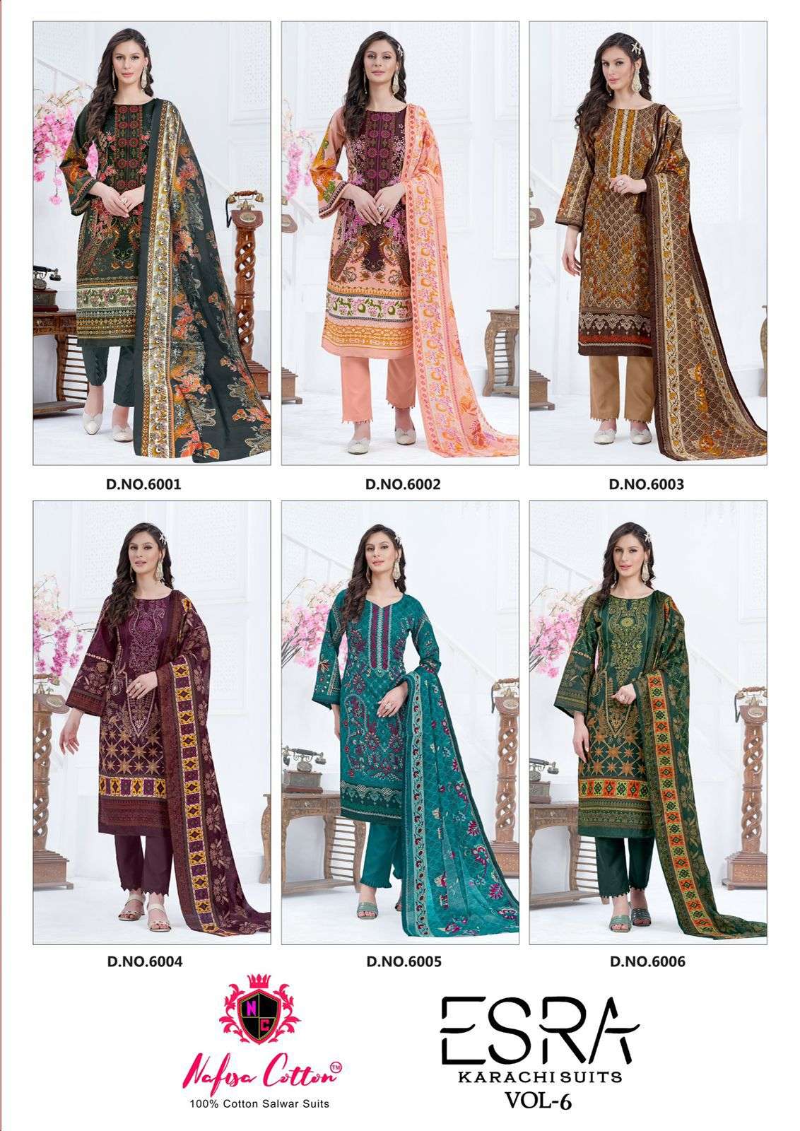 NAFISA COTTON ESRA VOL 6 