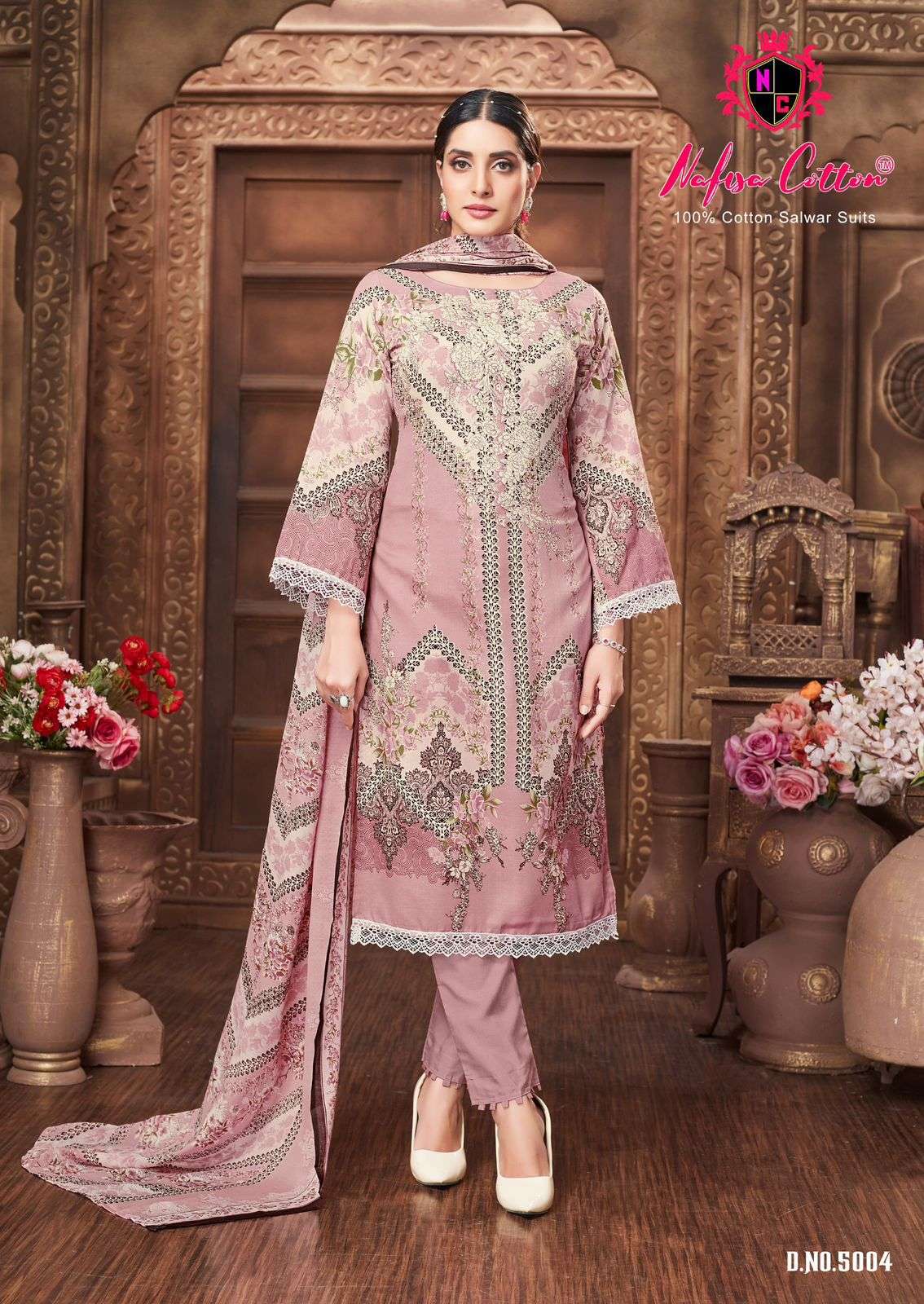 NAFISA COTTON MAHERA KARACHI SUITS VOL 5