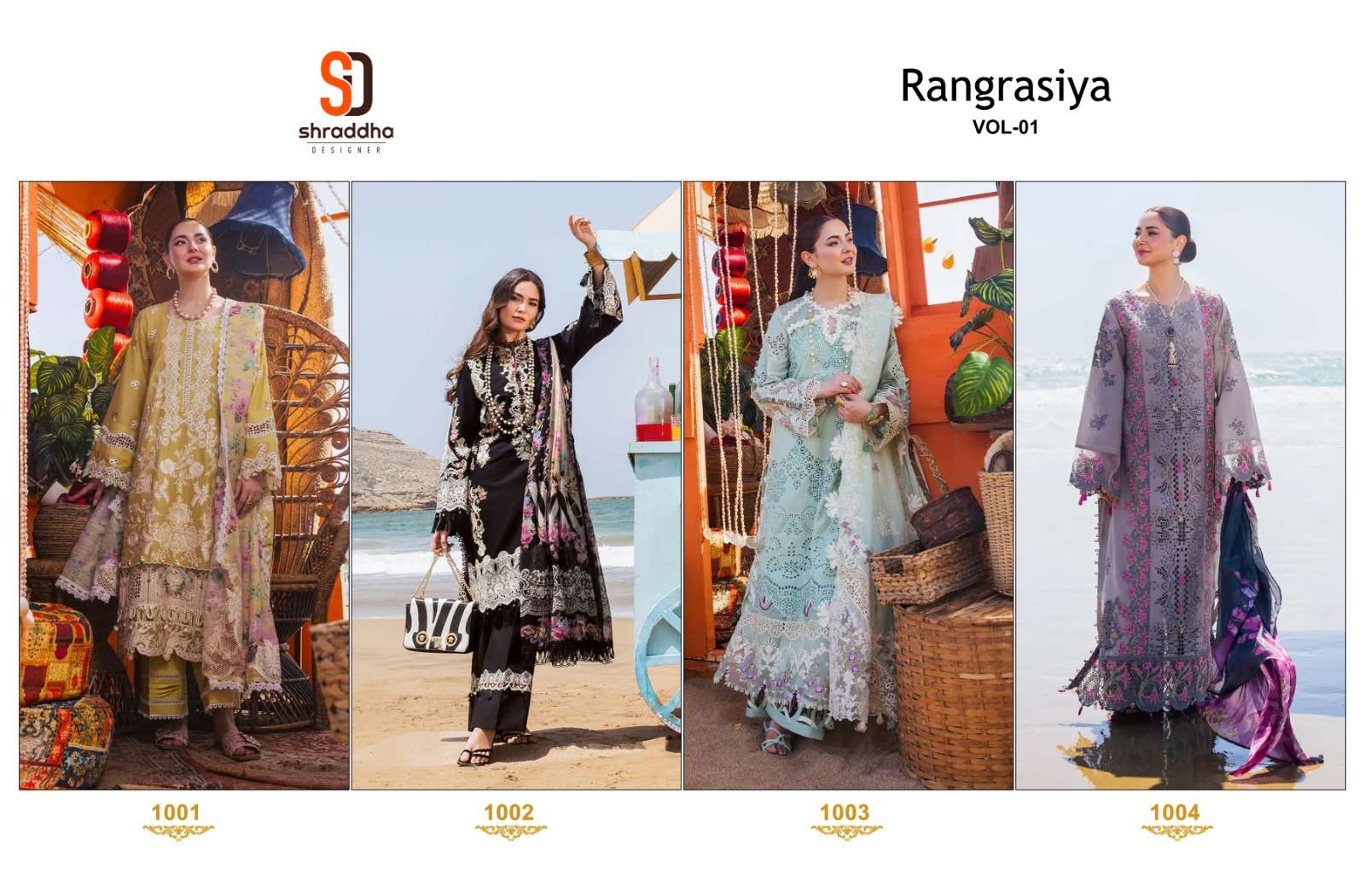 SHARADDHA DESIGNER RANGRASIYA VOL 1 