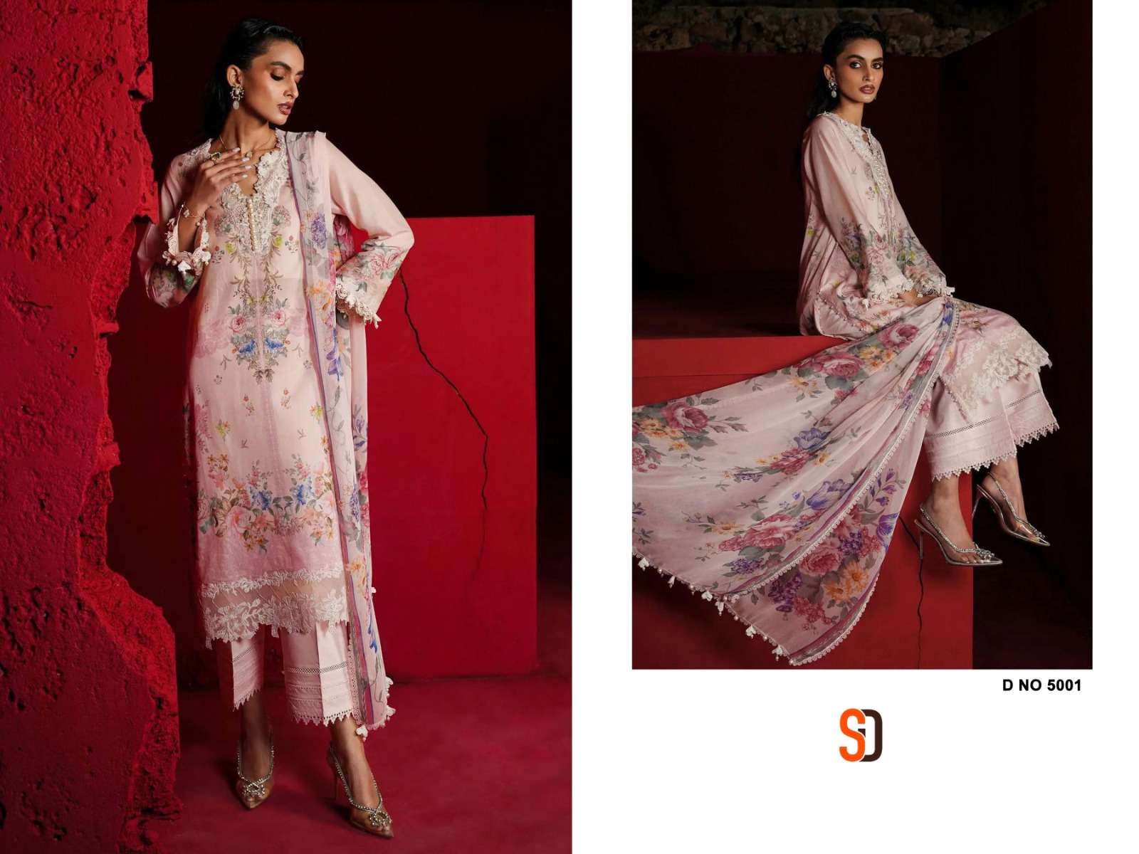  SHARADDHA DESIGNER SANA SAFINAZ VOL 5 