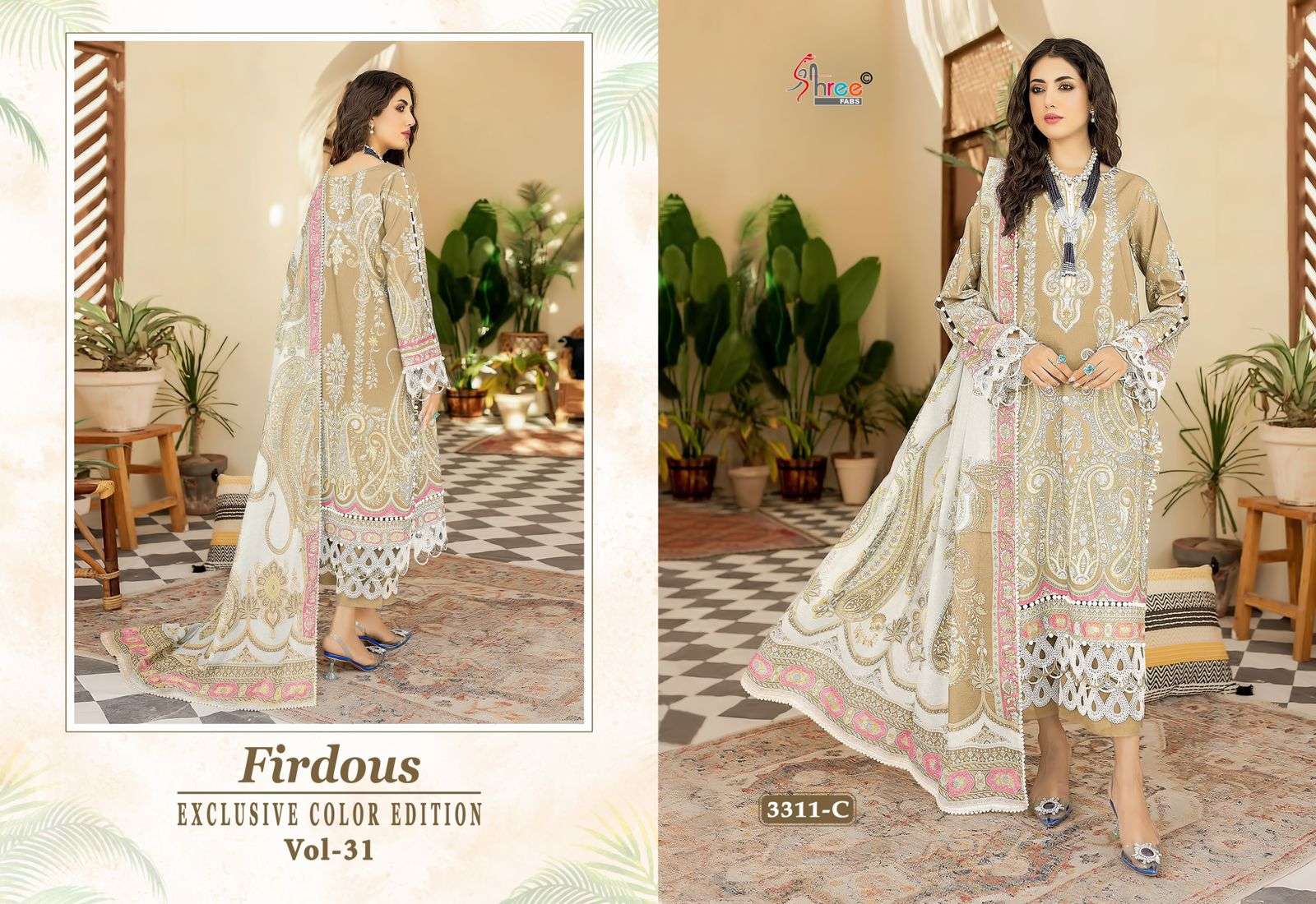 SHREE FABS FIRDOUS EXCLUSIVE COLOR EDITION VOL 31