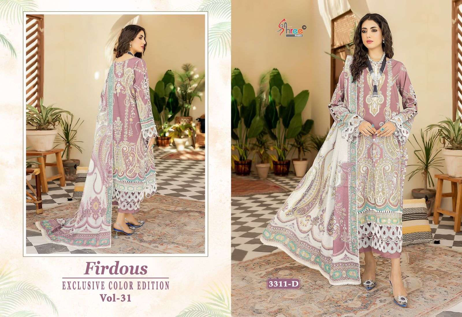 SHREE FABS FIRDOUS EXCLUSIVE COLOR EDITION VOL 31