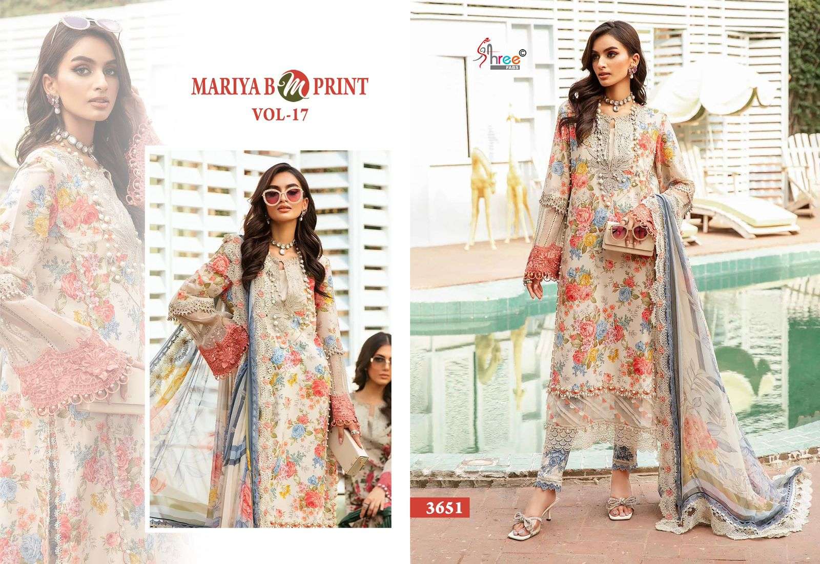 SHREE FABS MARIYA B M PRINT VOL 17