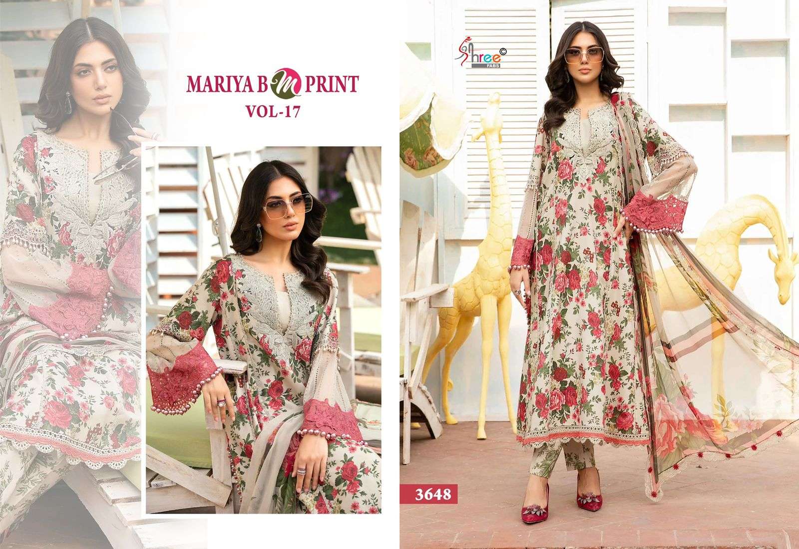 SHREE FABS MARIYA B M PRINT VOL 17