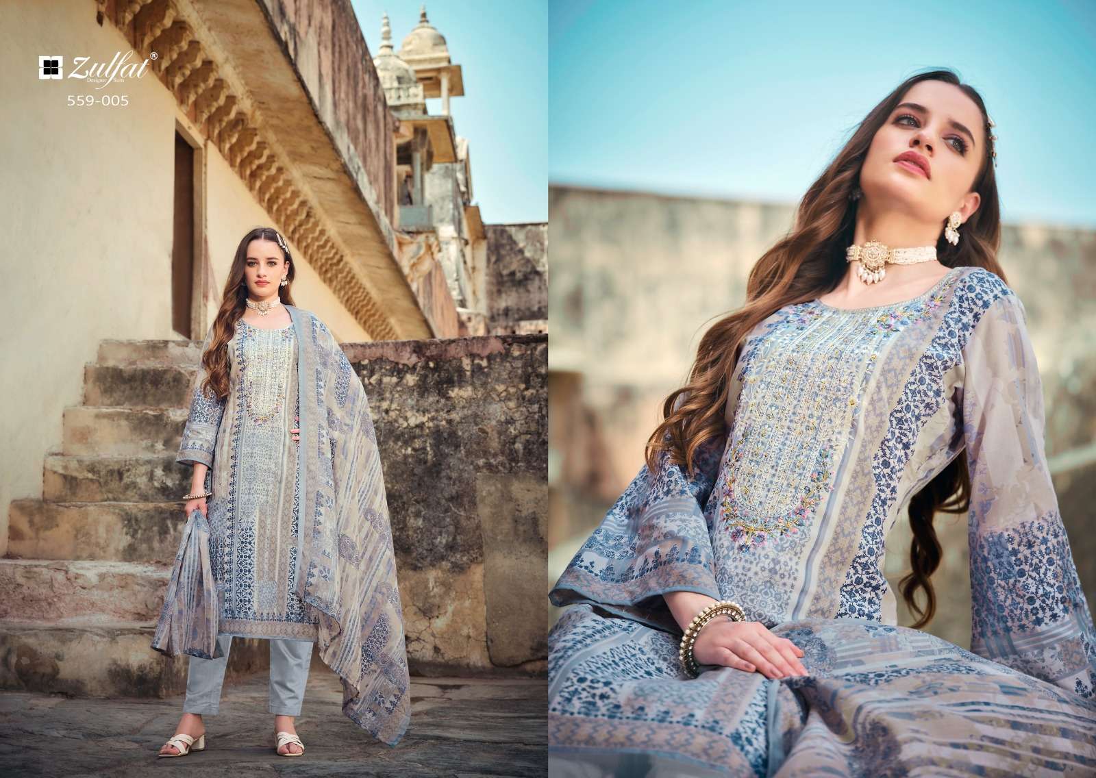 ZULFAT DESIGNER SUITS ROZEEN