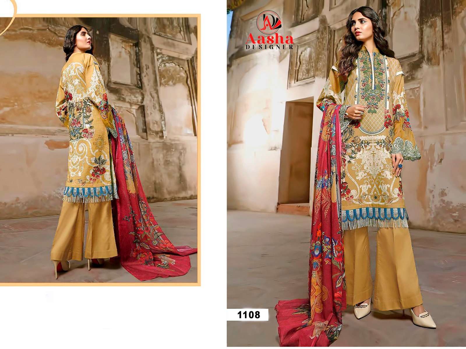 AASHA DESIGNER D NO 1108