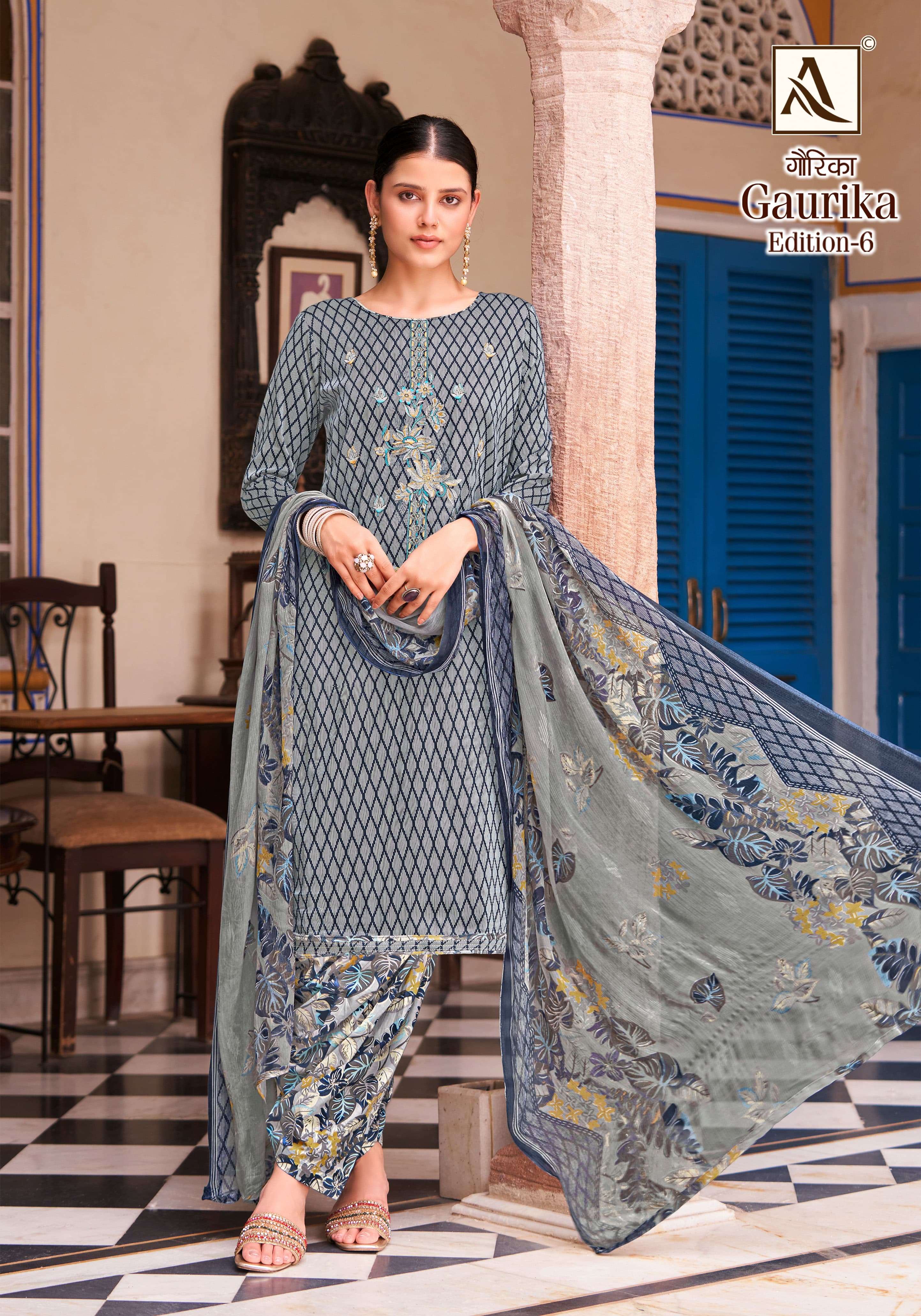 ALOK SUITS GAURIKA EDITION 6