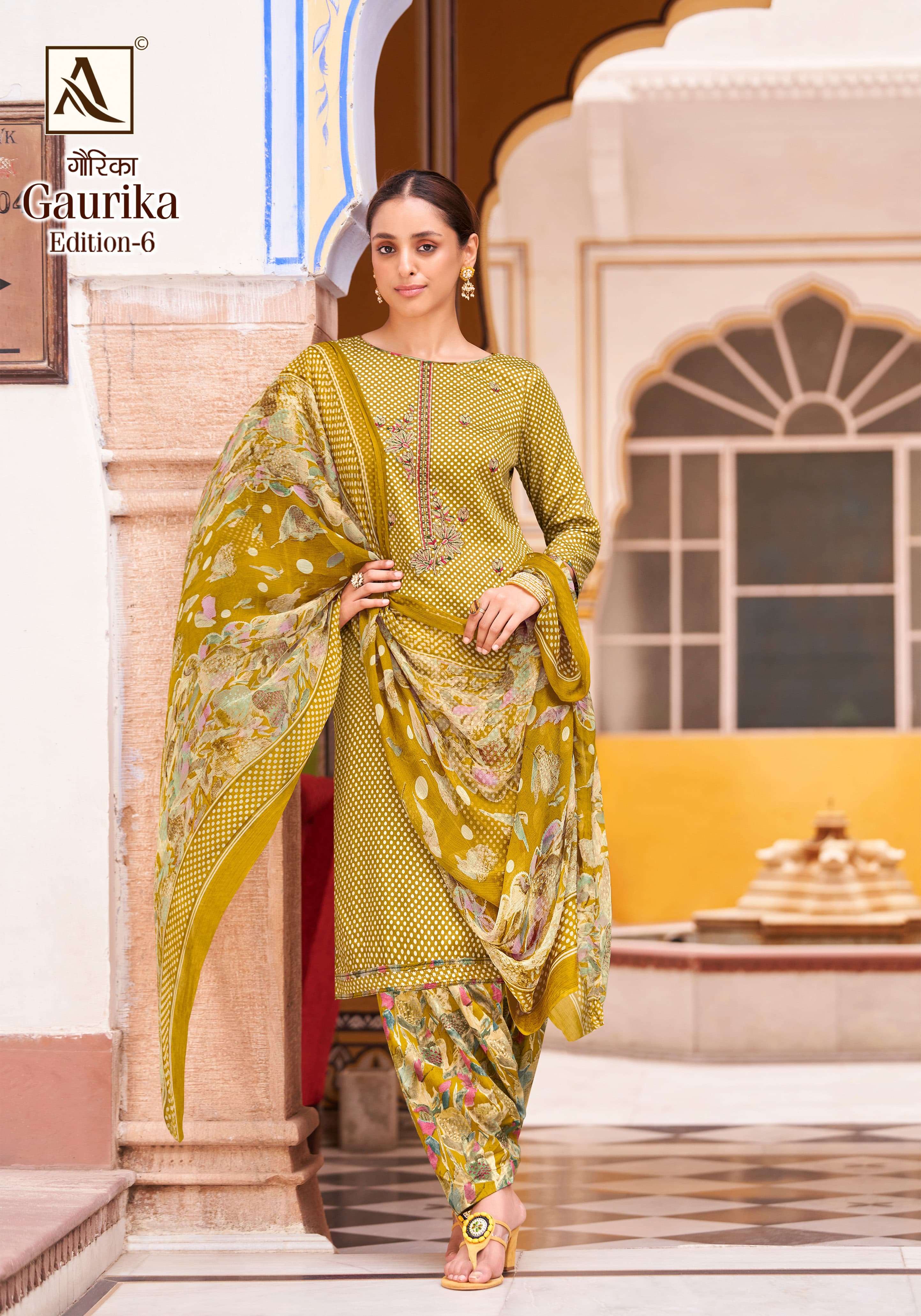 ALOK SUITS GAURIKA EDITION 6