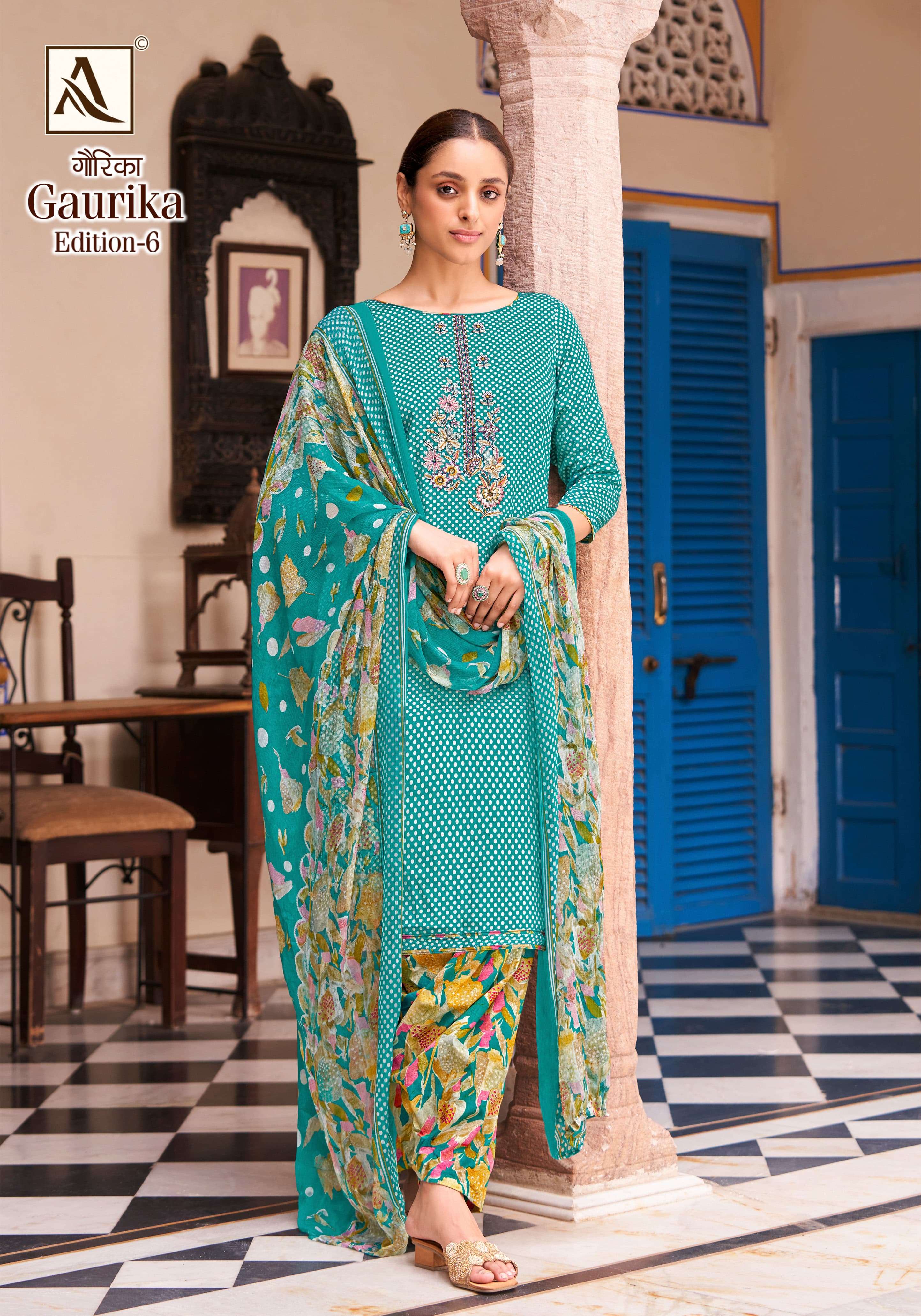 ALOK SUITS GAURIKA EDITION 6