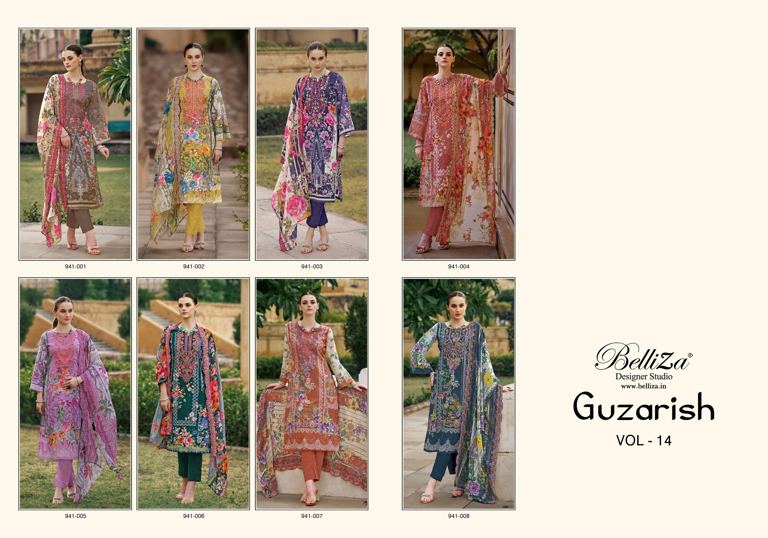 BELLIZA DESIGNER STUDIO GUZARISH VOL 14