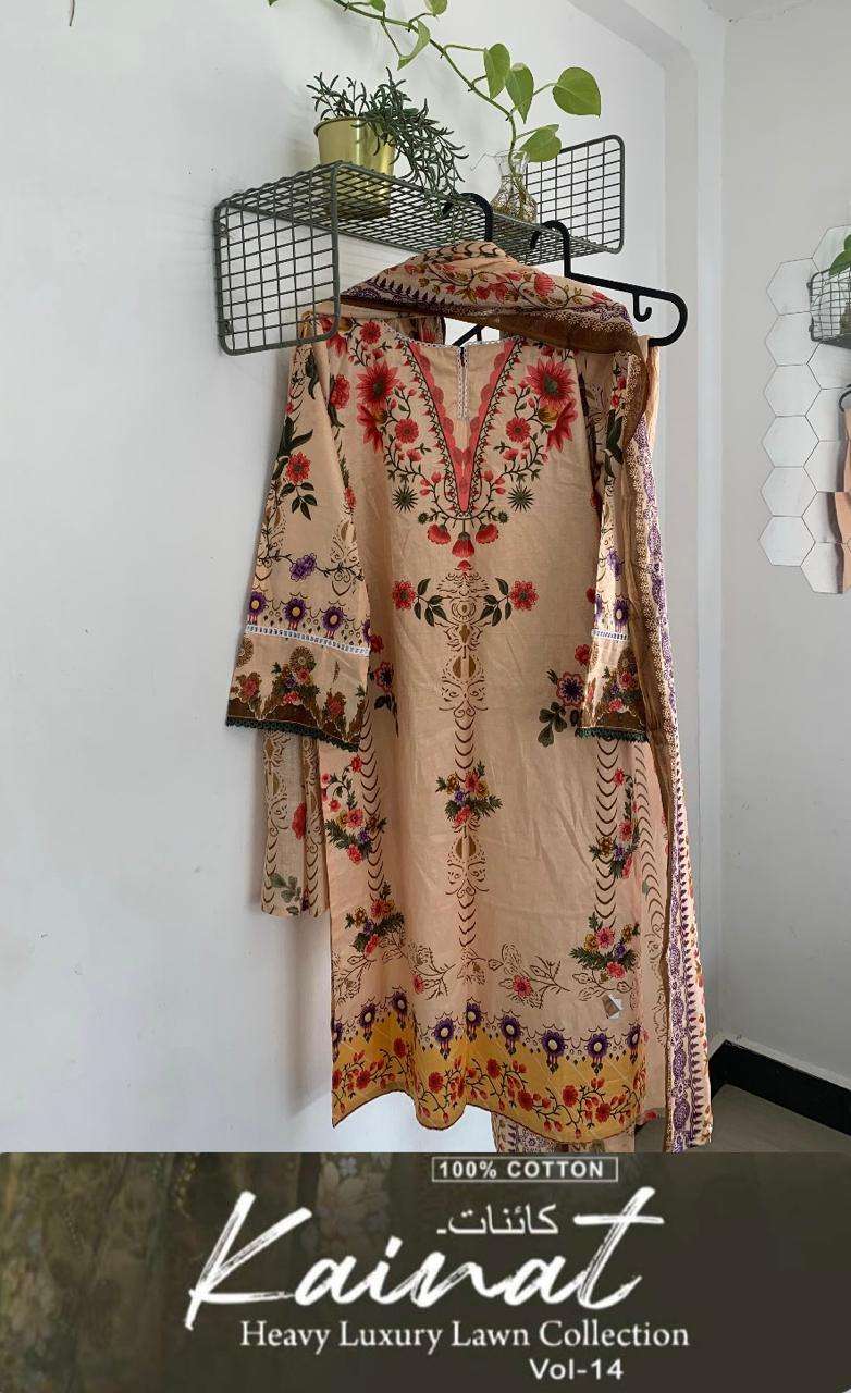 KEVAL FAB KAINAT VOL 14 READY MADE COLLECTION