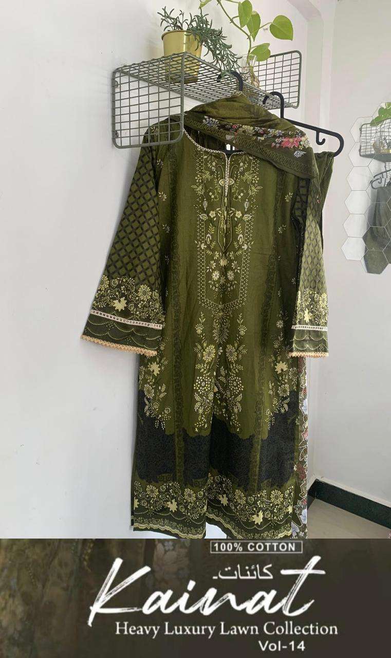 KEVAL FAB KAINAT VOL 14 READY MADE COLLECTION