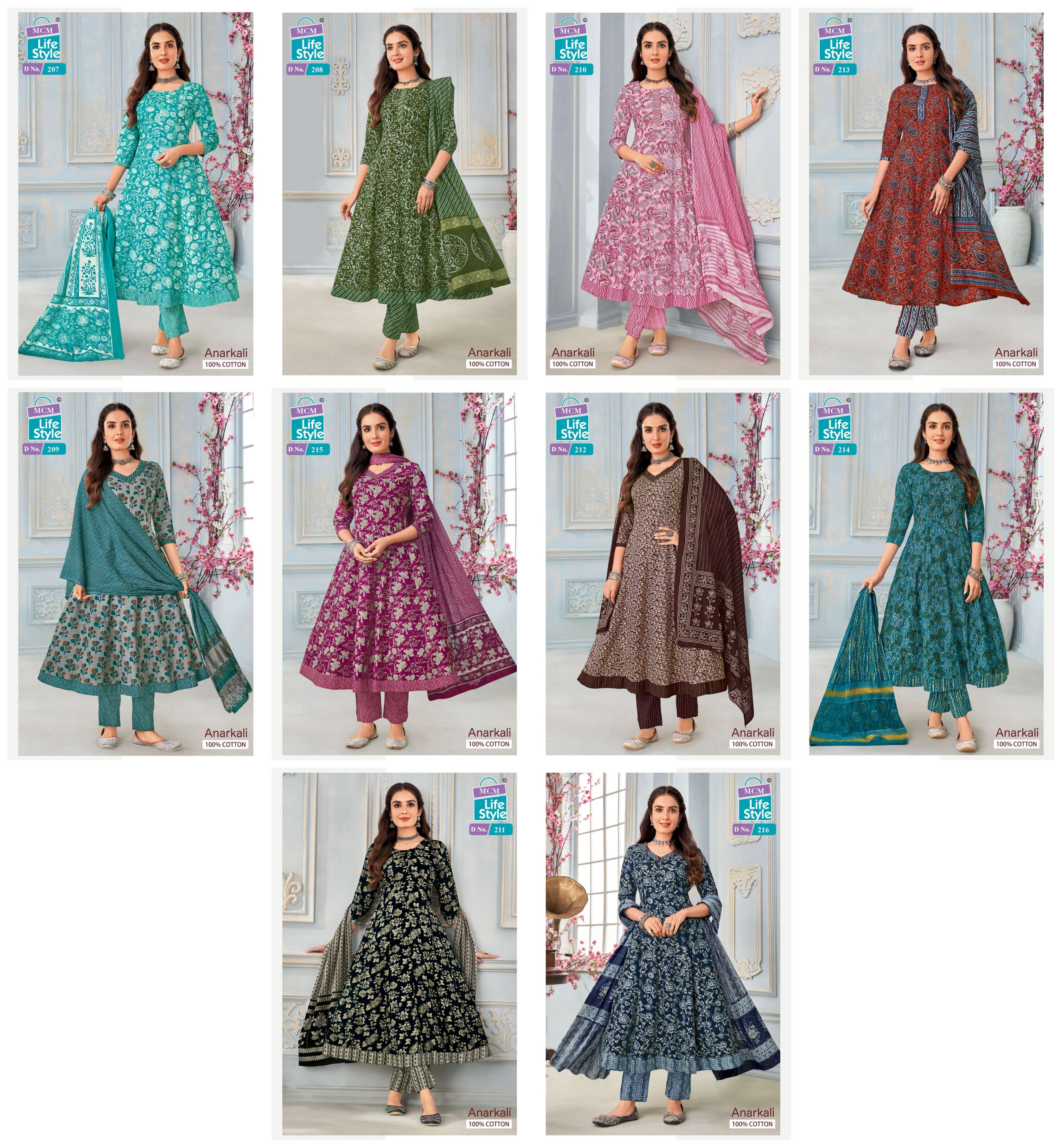 MCM LIFESTYLE ANARKALI VOL 2	