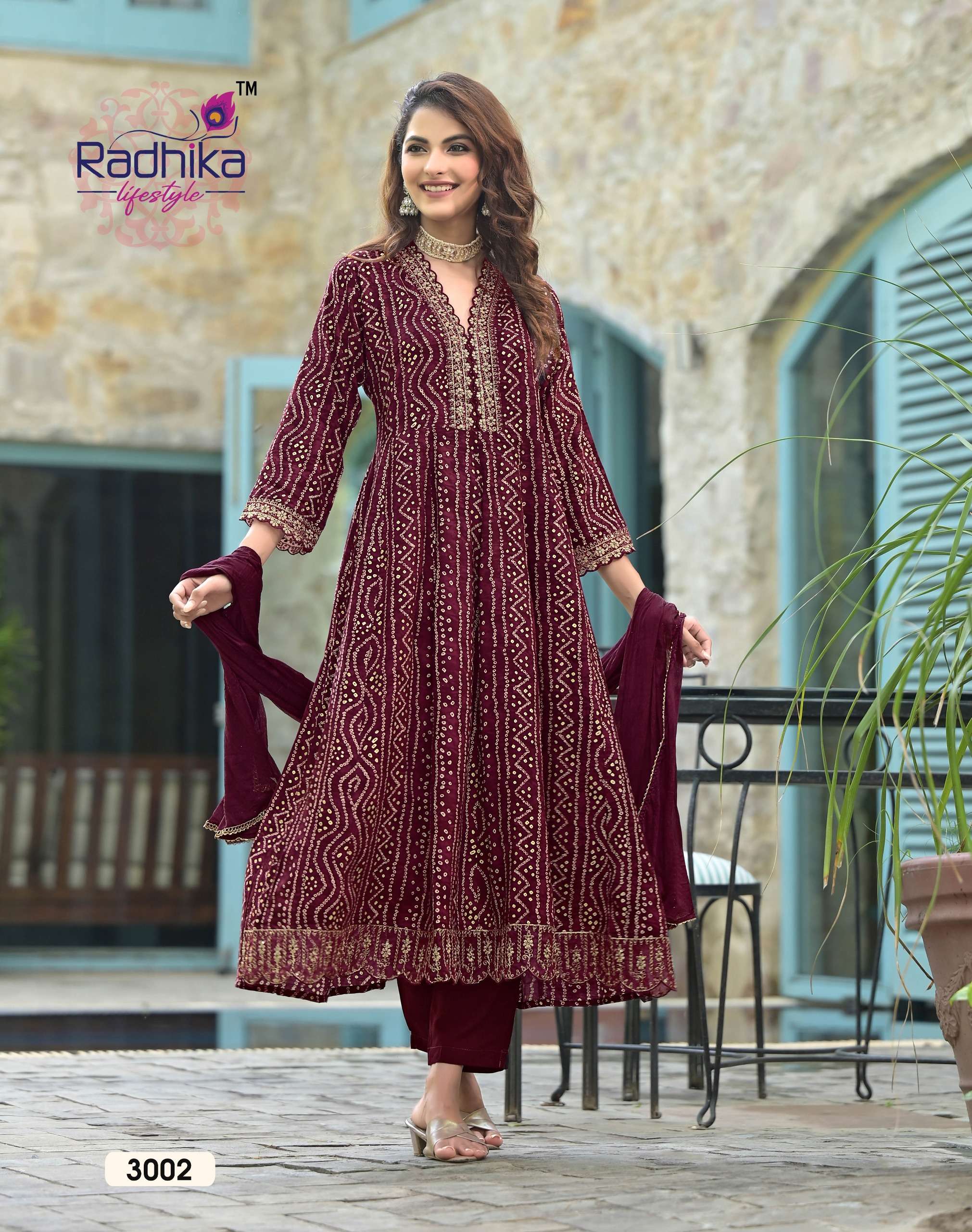 RADHIKA LIFESTYLE ANARKALI VOL 3