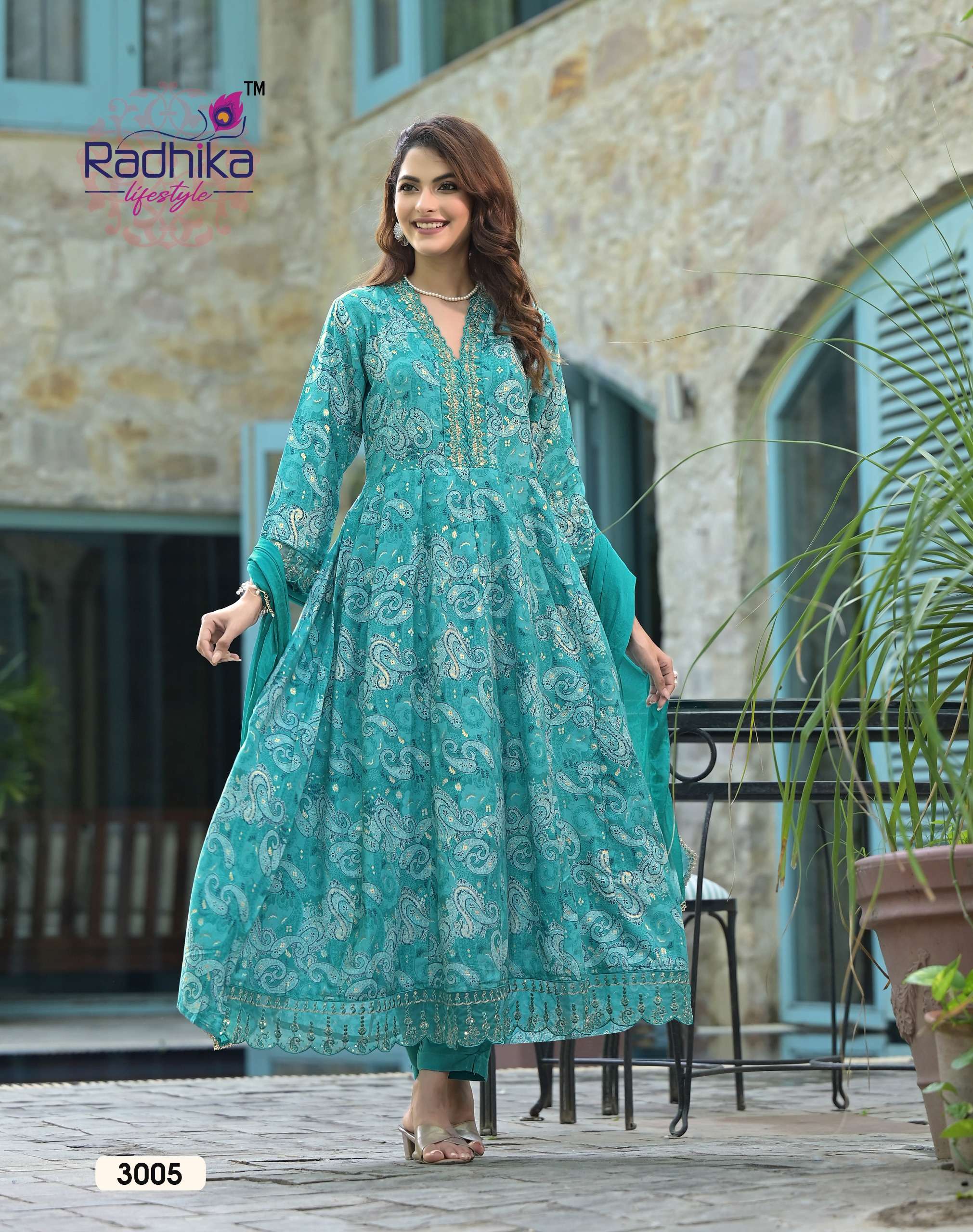 RADHIKA LIFESTYLE ANARKALI VOL 3